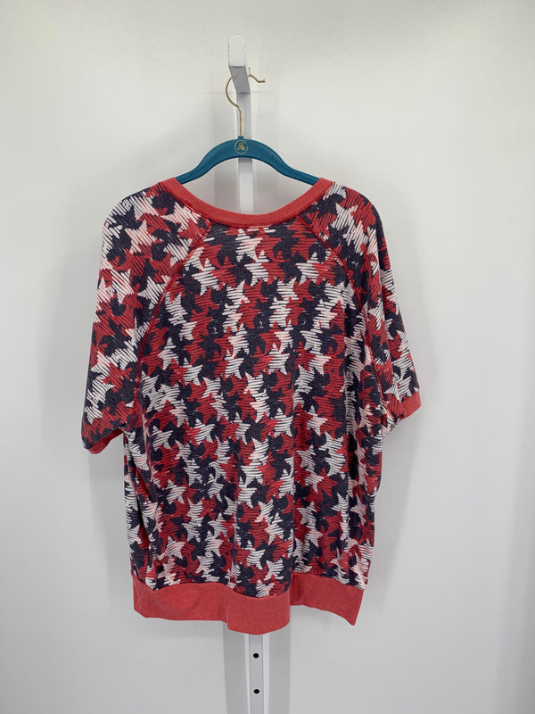 Lularoe Size 3X Womens Short Sleeve Shirt