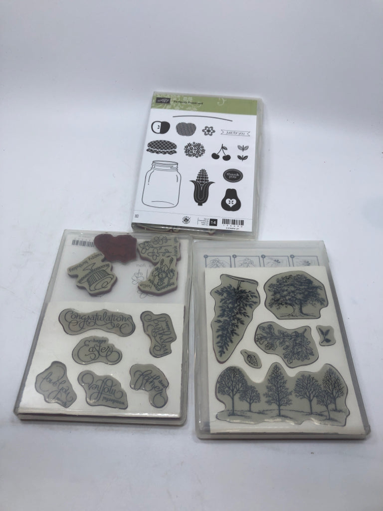 ASSORTED STAMPS IN BAG.