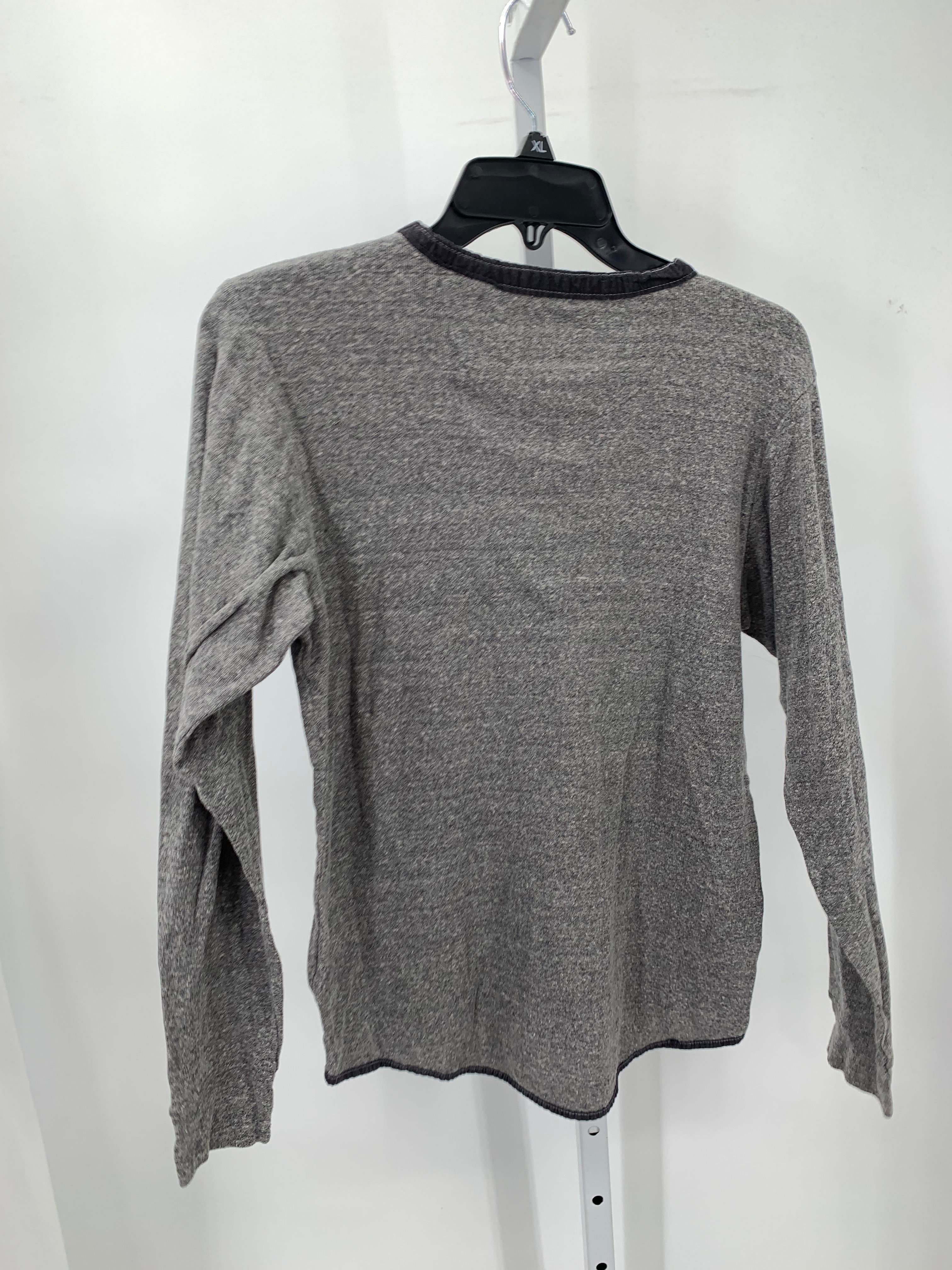 HENLEY KNIT TEE.