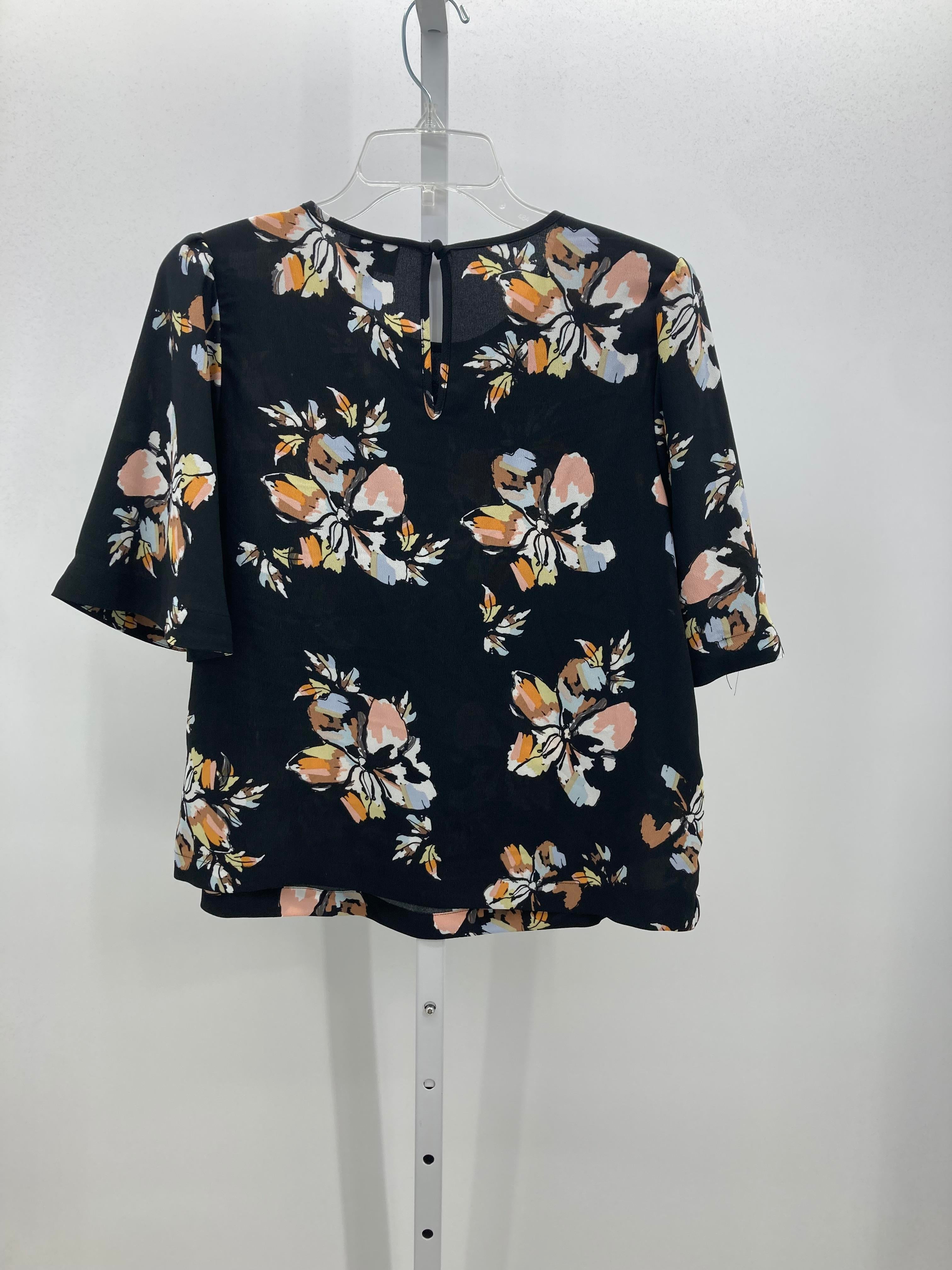 Who What Wear Size Small Misses Short Sleeve Shirt
