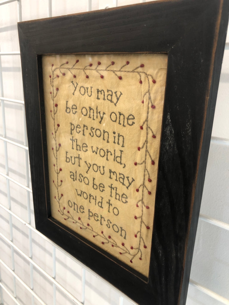 PRIMITIVE 'YOU MAY BE ONLY ONE.