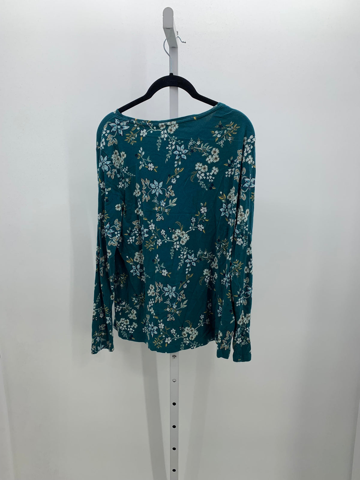 Croft & Barrow Size Large Misses Long Sleeve Shirt