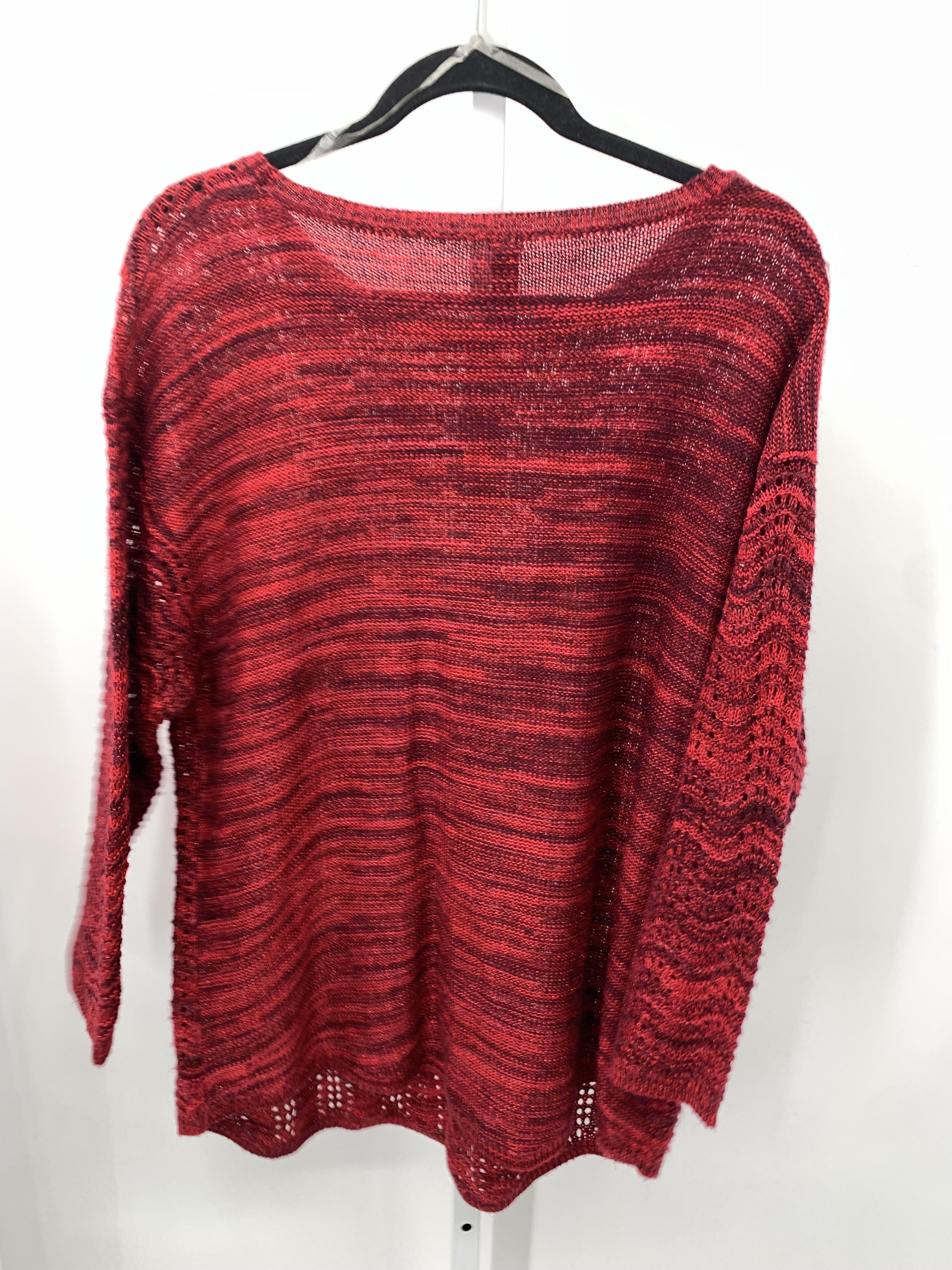 Size 1X Womens 3/4 Sleeve Shirt