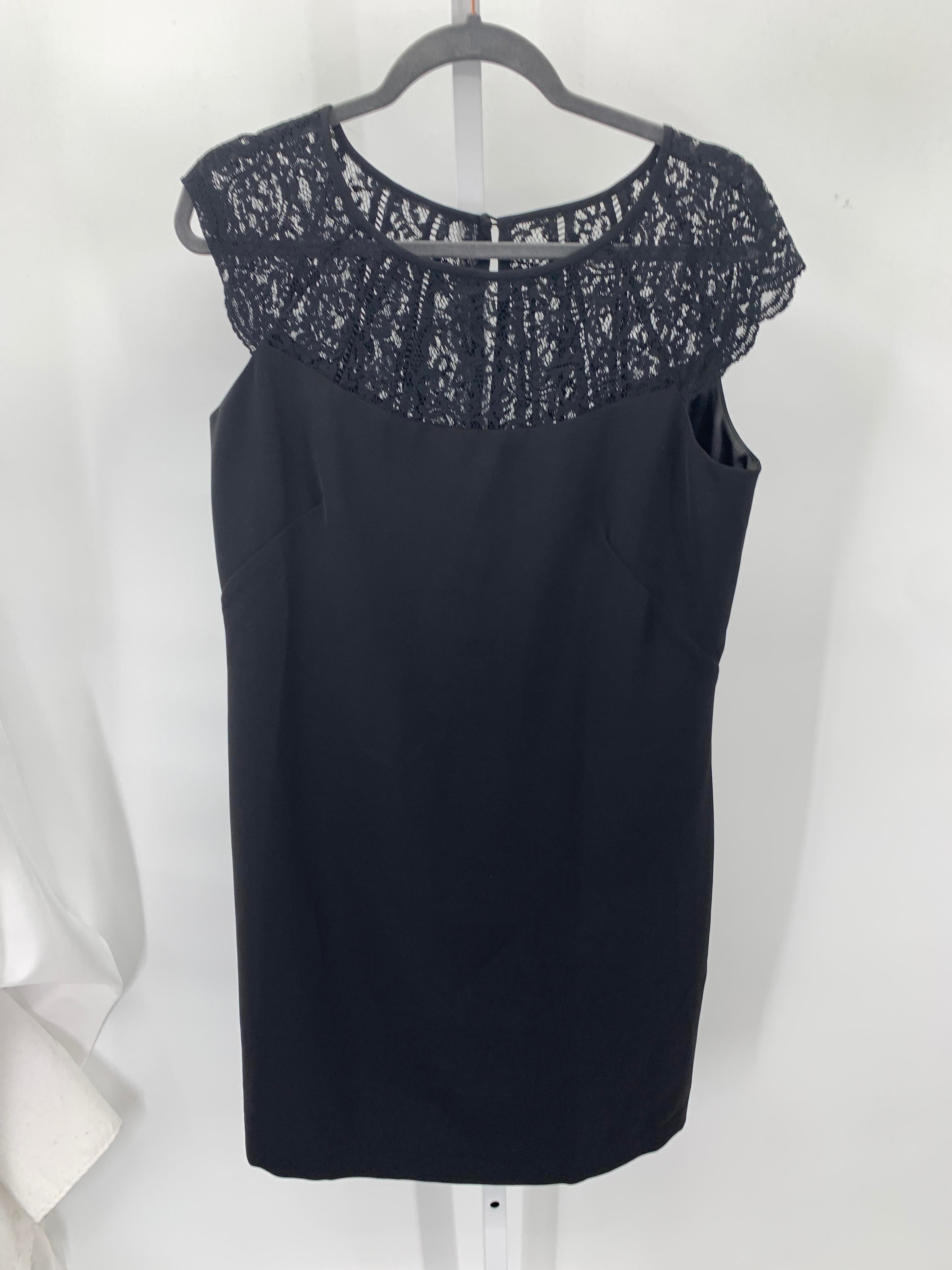 White House Black Size 12 Misses Sleeveless Dress