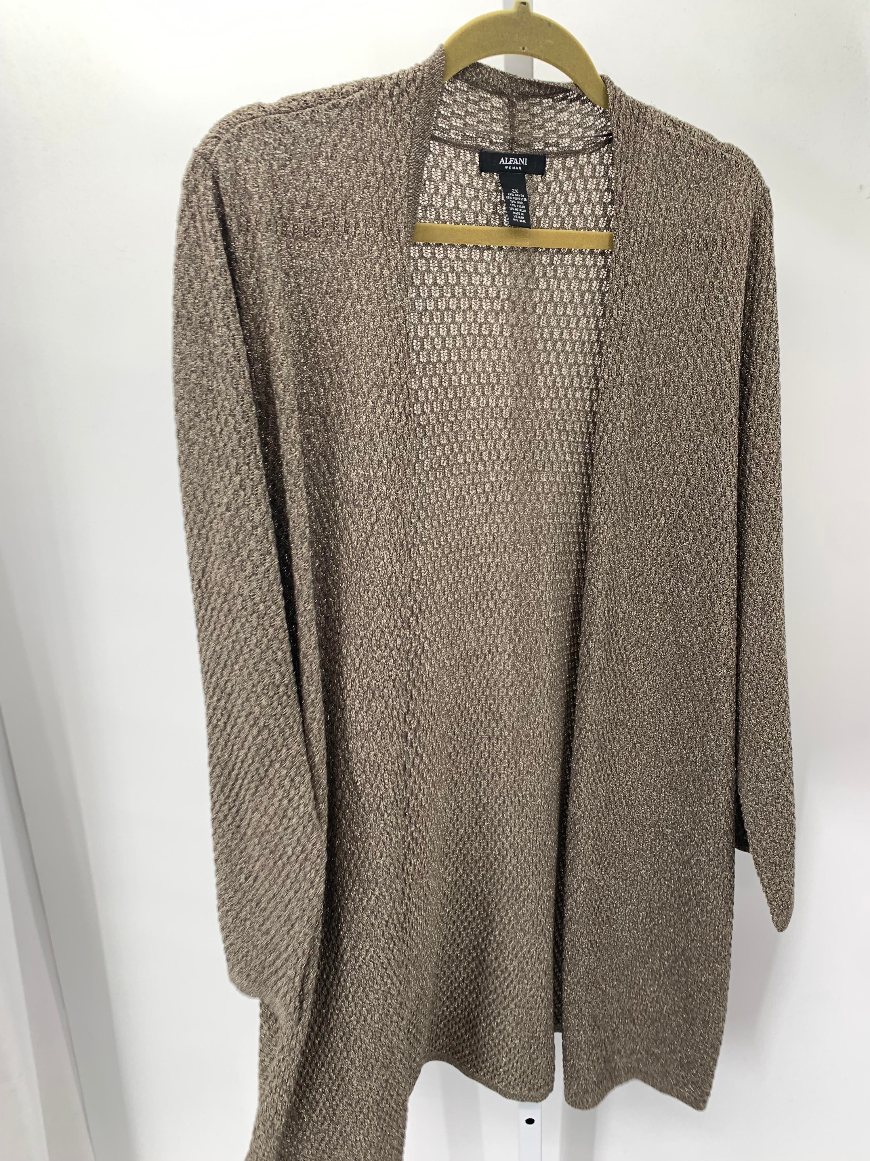 Alfani Size 2X Womens Cardigan