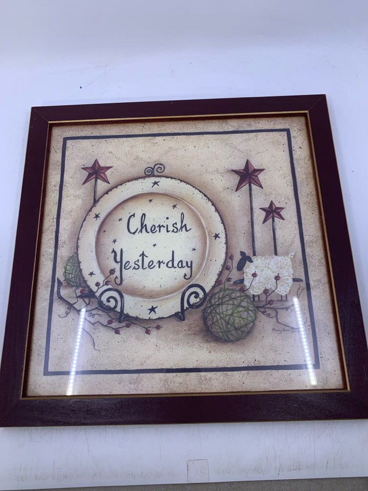 PRIMITIVE CHERISH YESTERDAY.