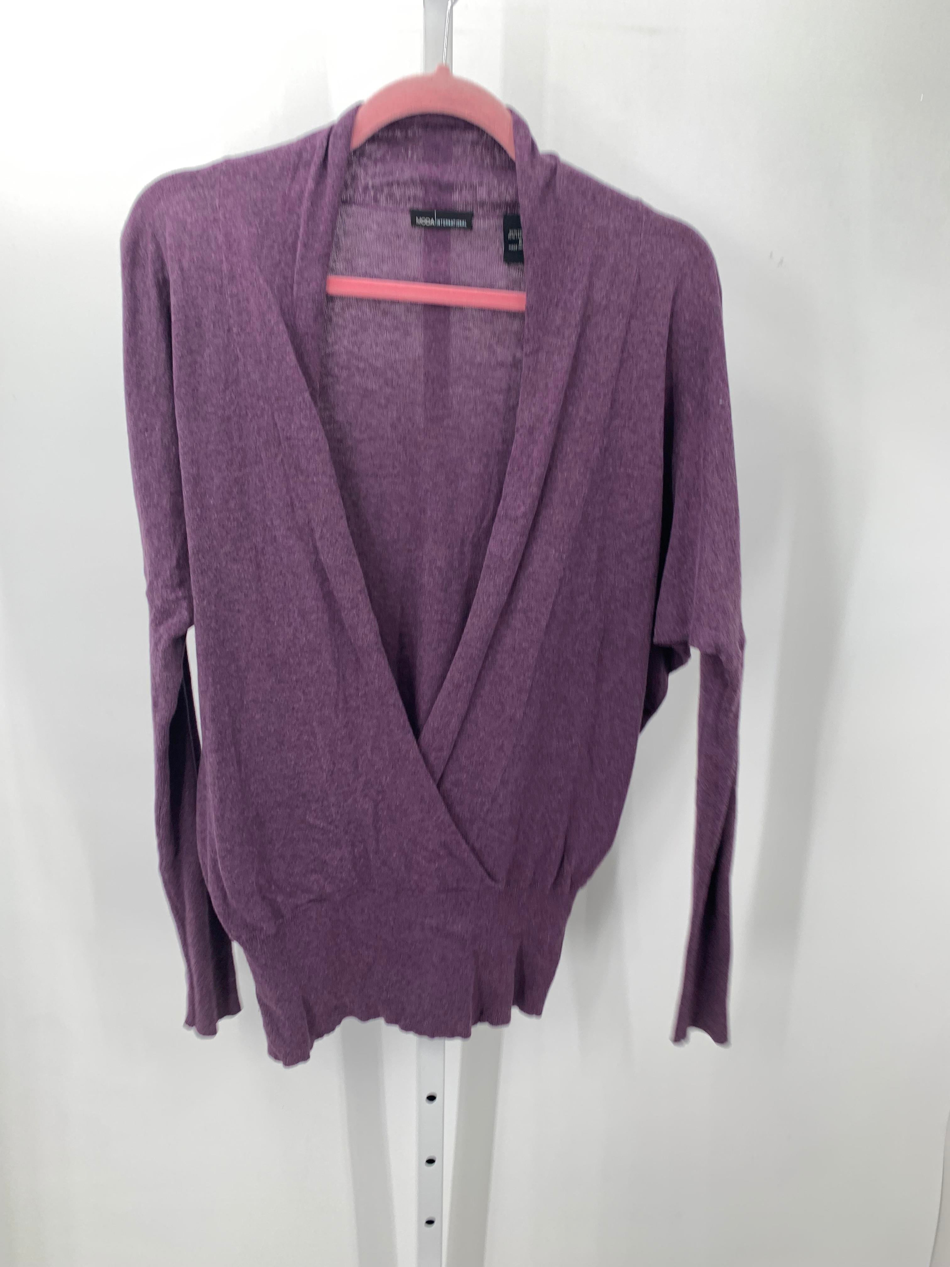 Moda International Size Small Misses Long Slv Sweater