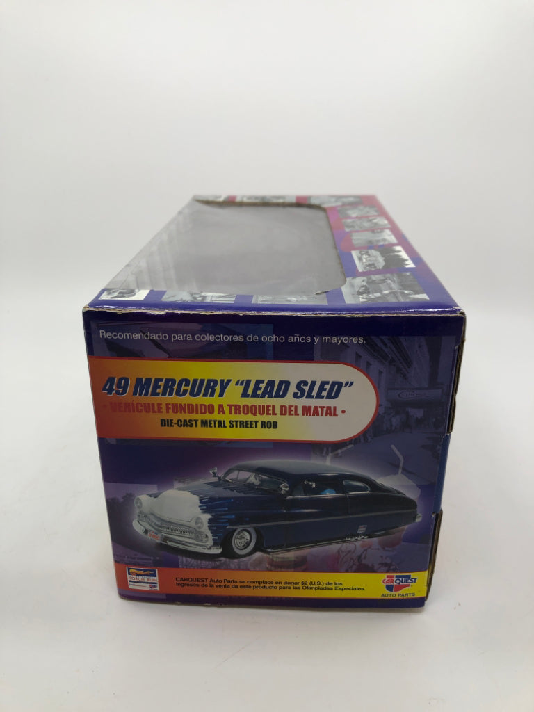 NIB 49 MERCURY LEAD SLED CAR MODEL- CAR QUEST