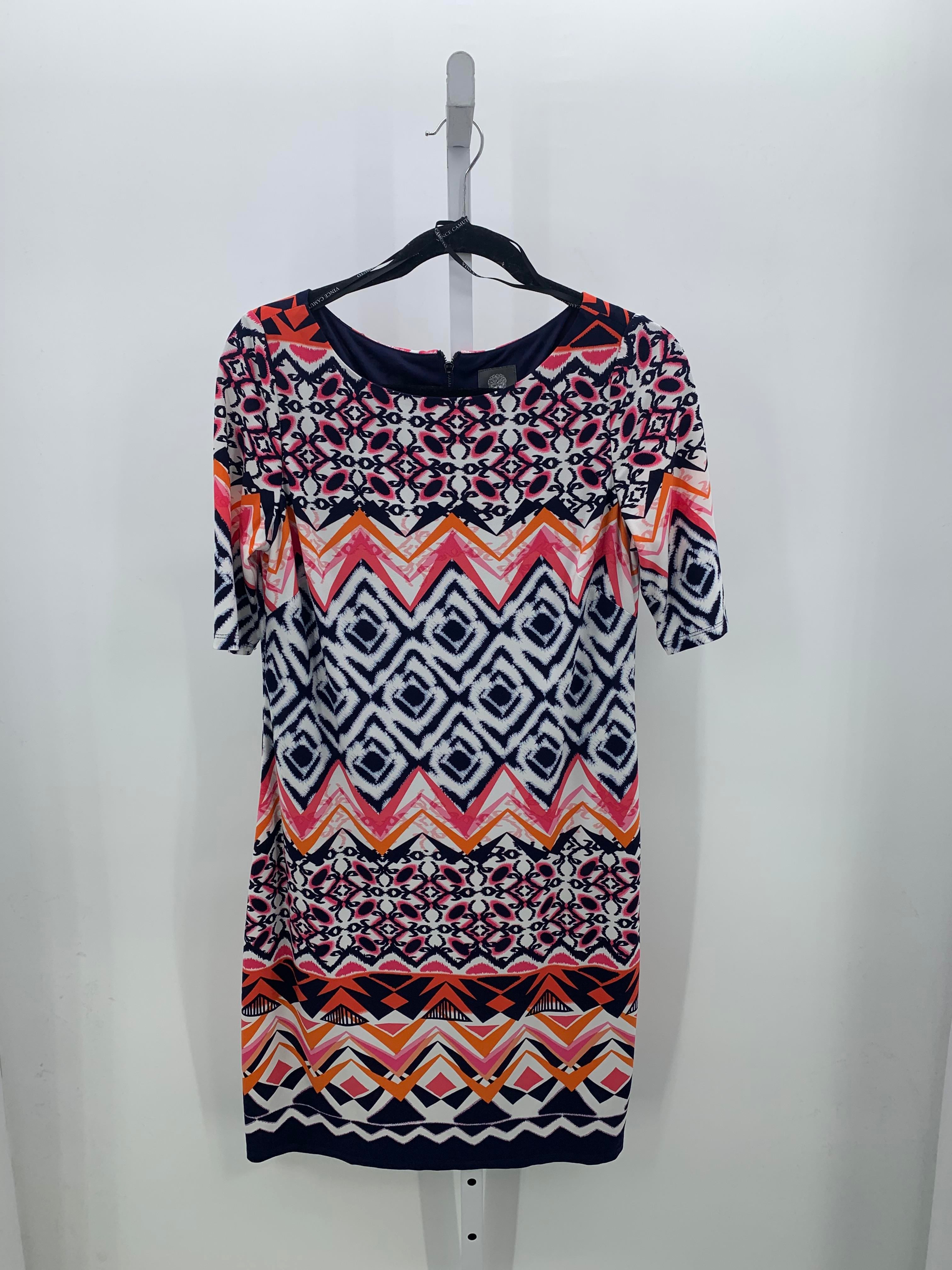 Vince Camuto Size 8 Misses Short Sleeve Dress