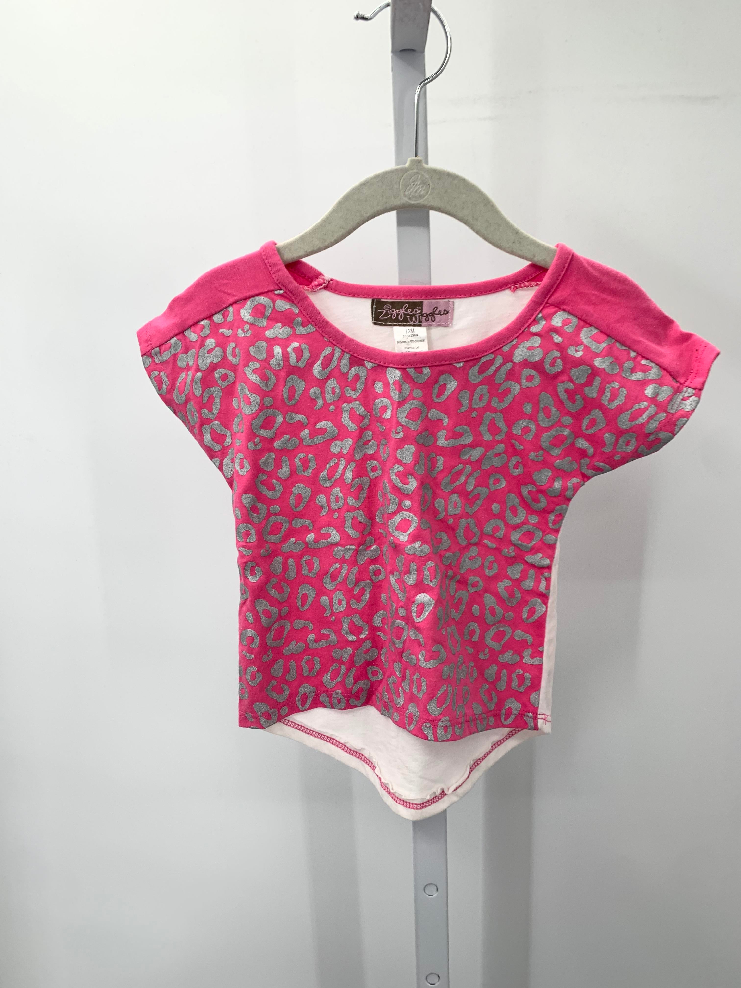 Size 12 Months Girls Short Sleeve Shirt