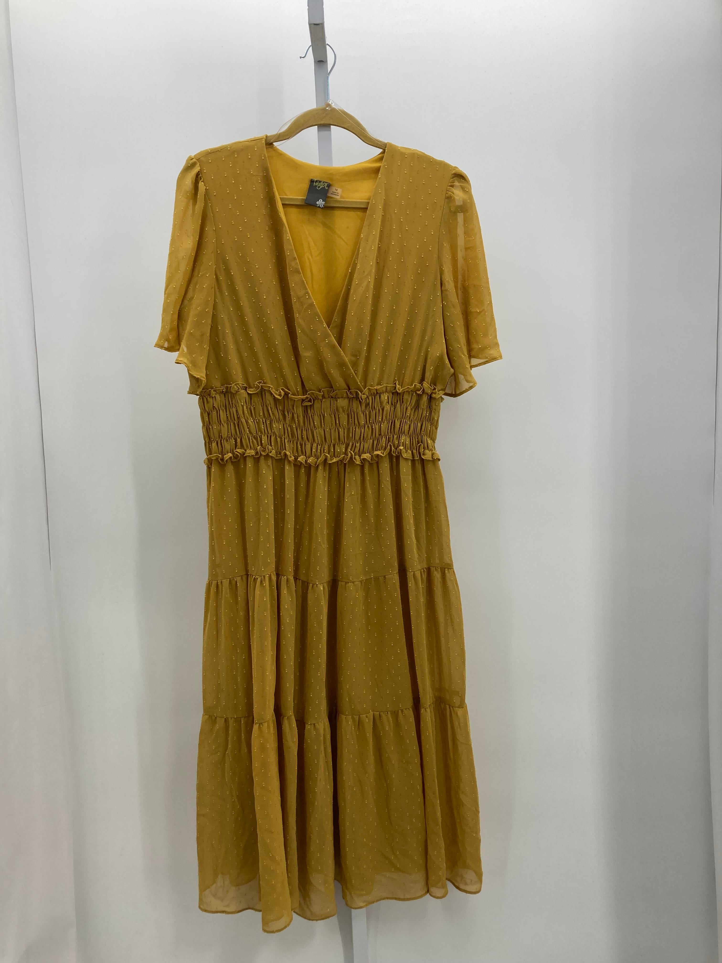 Size 14 Misses Short Sleeve Dress