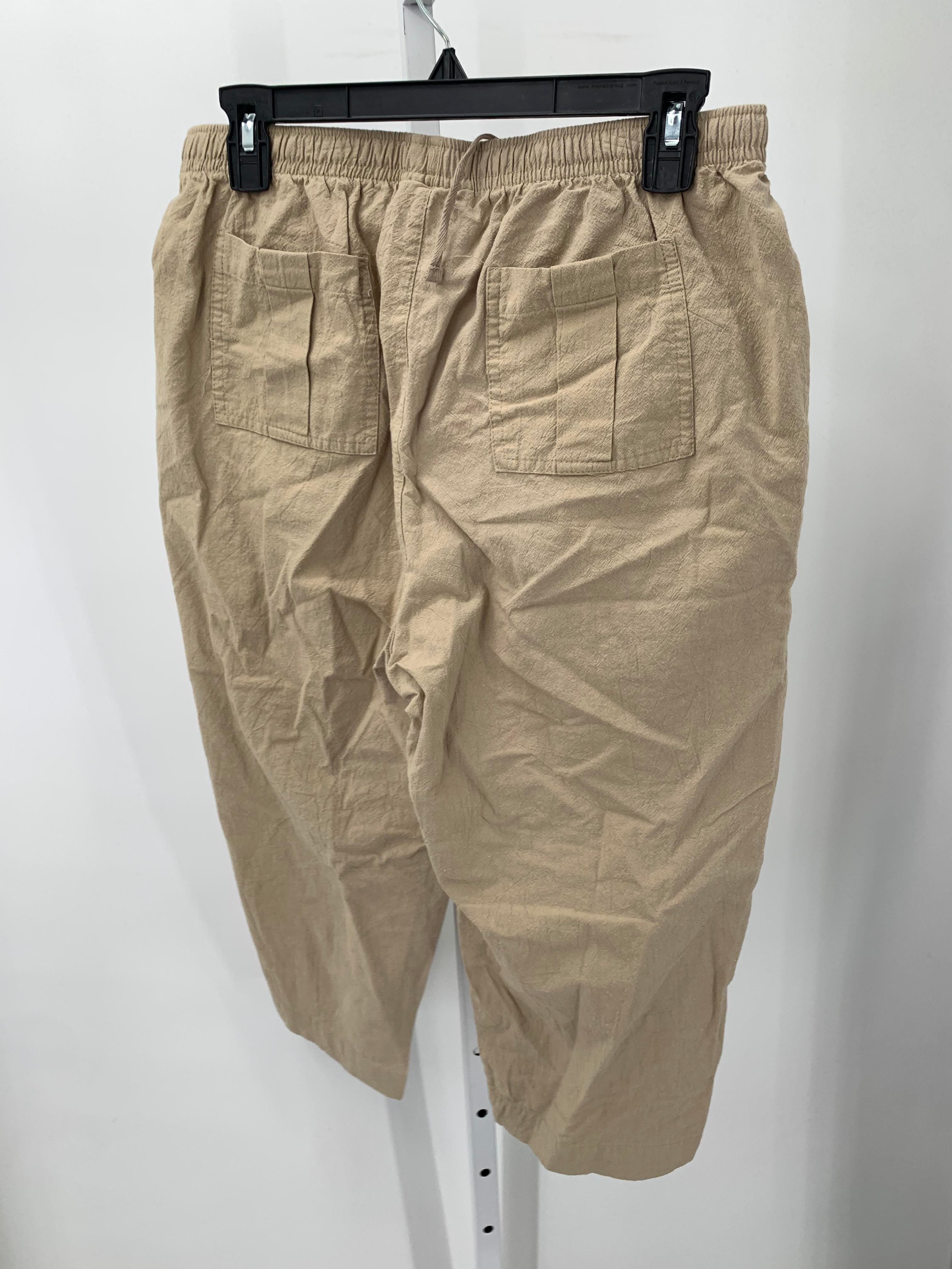 Cathy Daniels Size Extra Large Misses Capri Pants