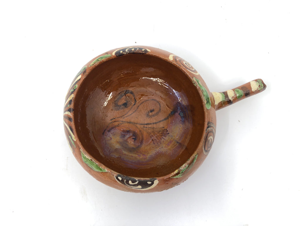 MEXICAN POTTERY FOLK ART BOWL.