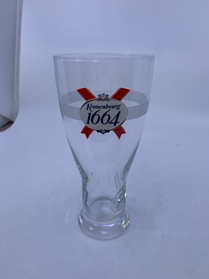 KRONENBOURG 1664 PINT GLASS