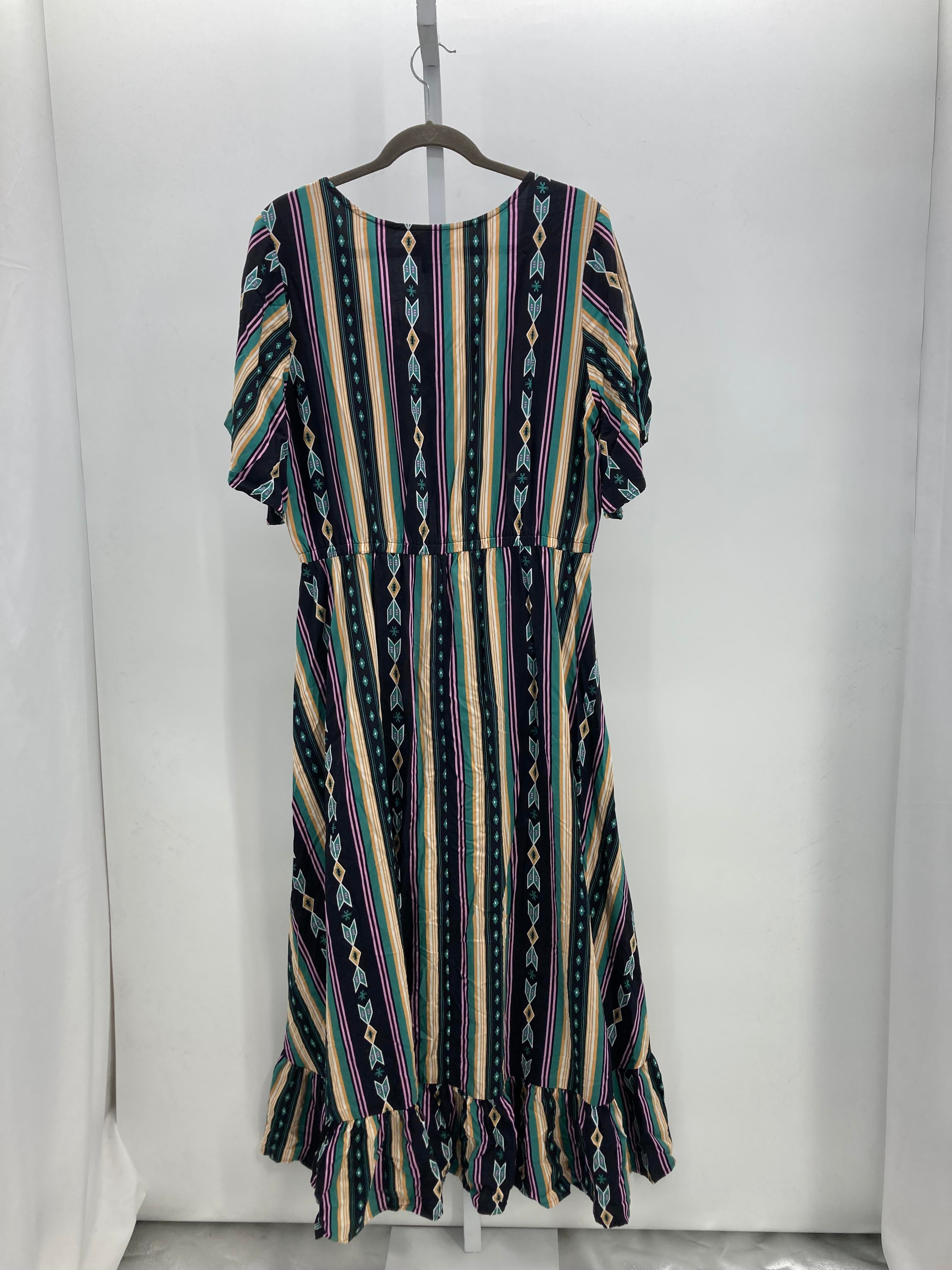 Wrangler Size Extra Large Misses Short Sleeve Dress
