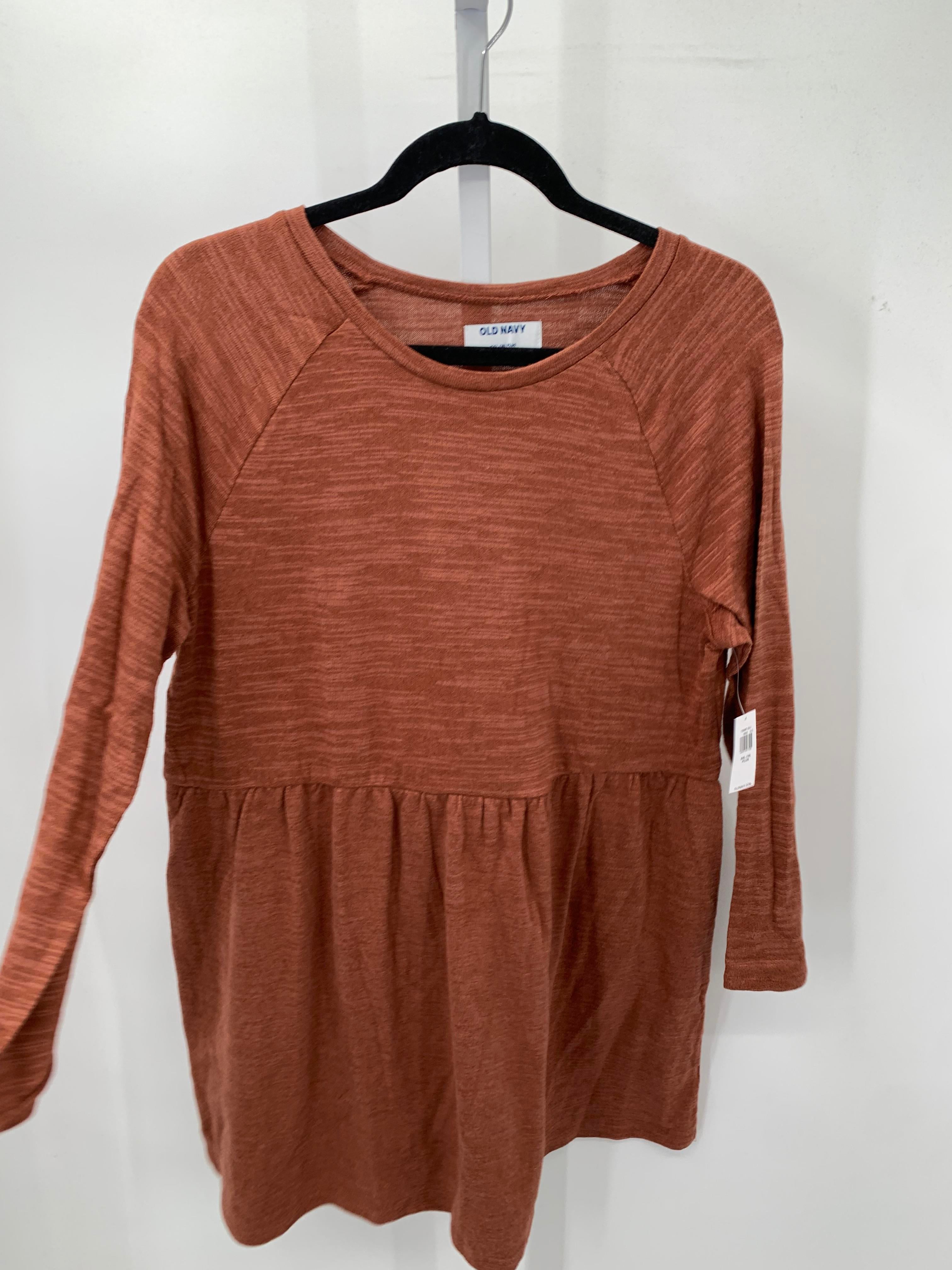 Old Navy Size 18 Plus Girls Long Sleeve Dress