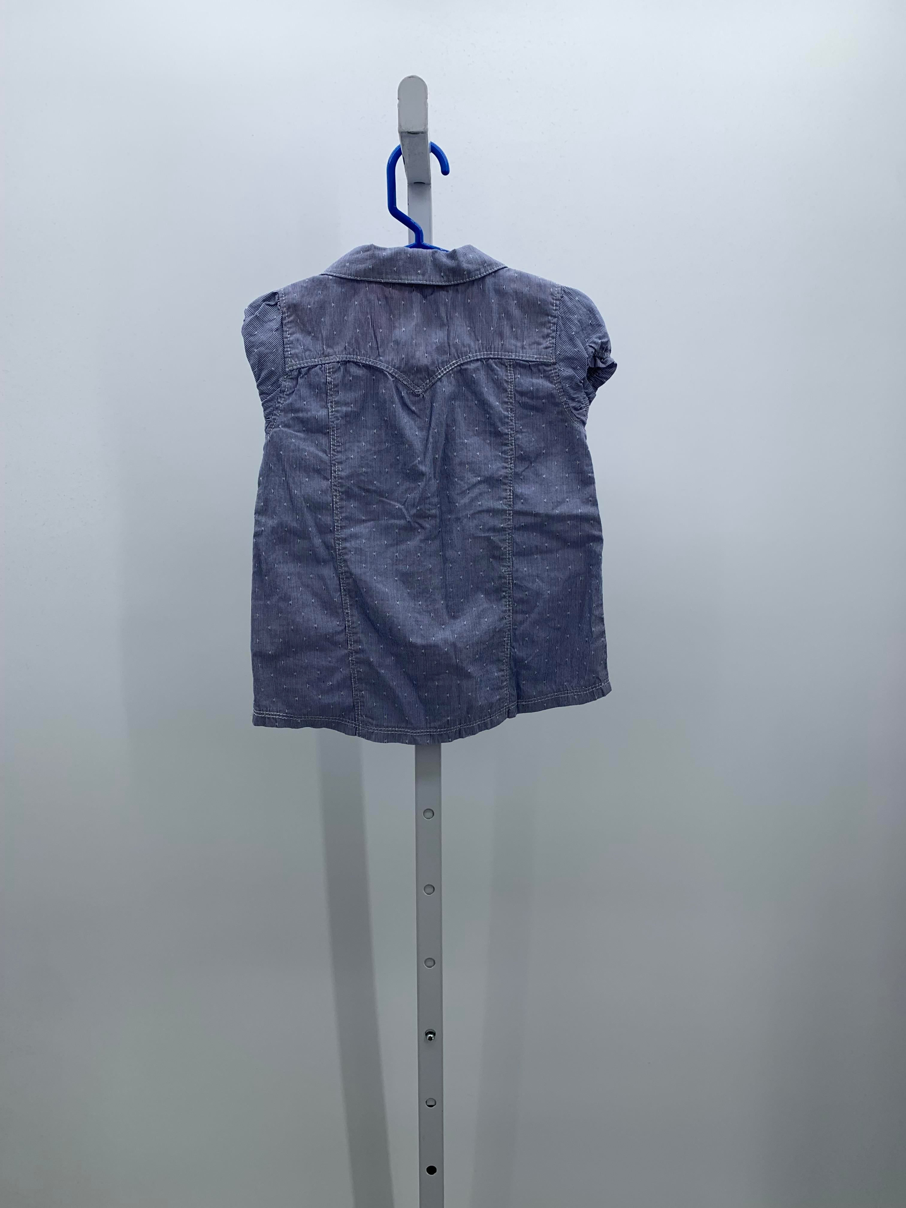 Levis Size 4T Girls Short Sleeve Shirt