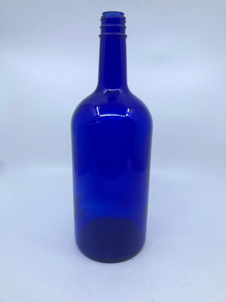 COBALT BLUE BOTTLE.