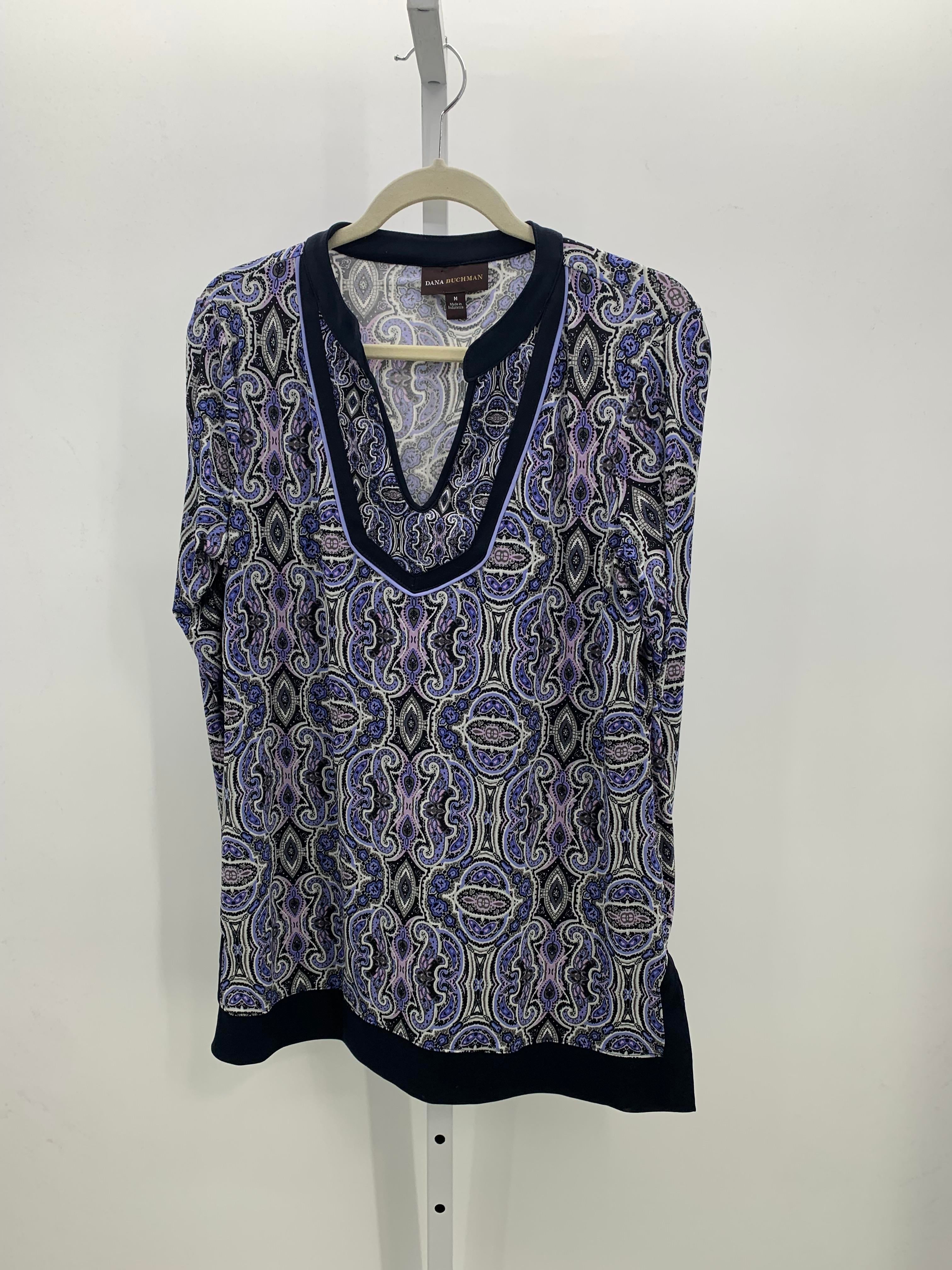 Dana Buchman Size Medium Misses 3/4 Sleeve Shirt