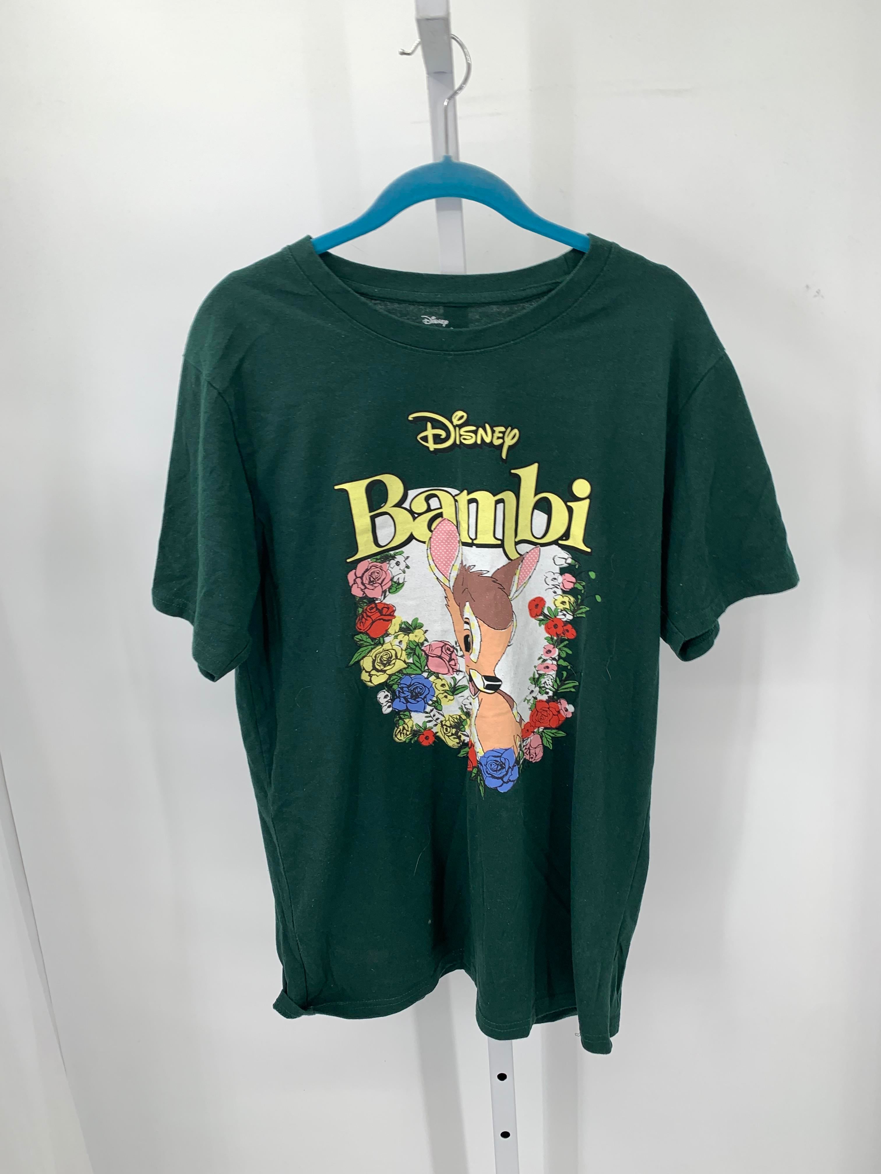 Disney Size Large Misses Short Sleeve Shirt