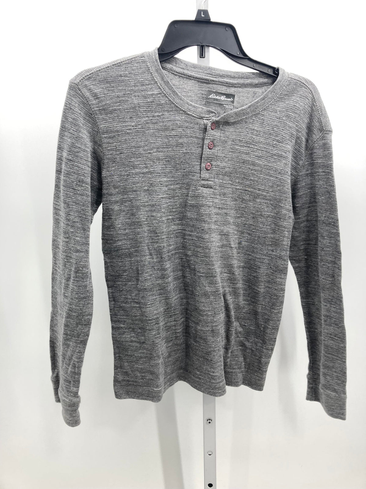 HENLEY WAFFLE KNIT