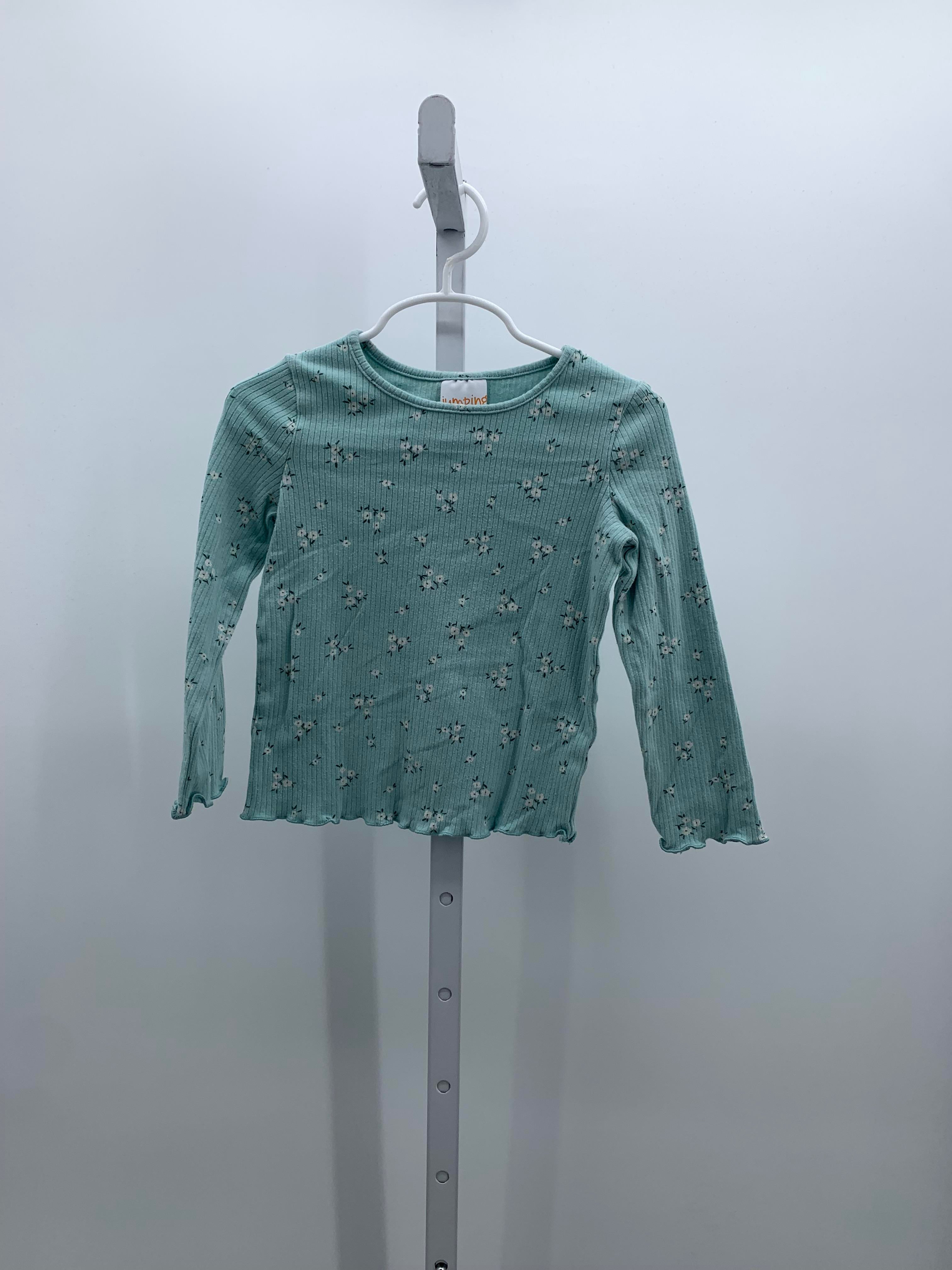 Jumping Beans Size 4T Girls Long Sleeve Shirt