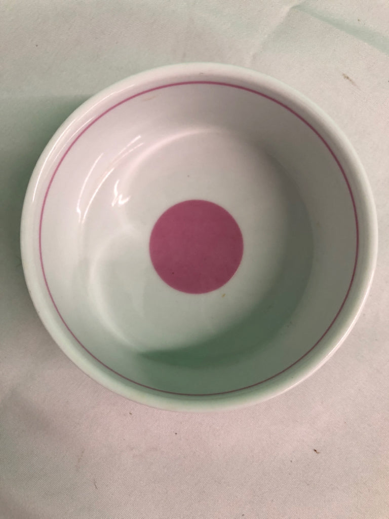 6 CERAMIC 1/2cup -2CUPS PORTION BOWLS MESU 2 "H X 6" DIAM