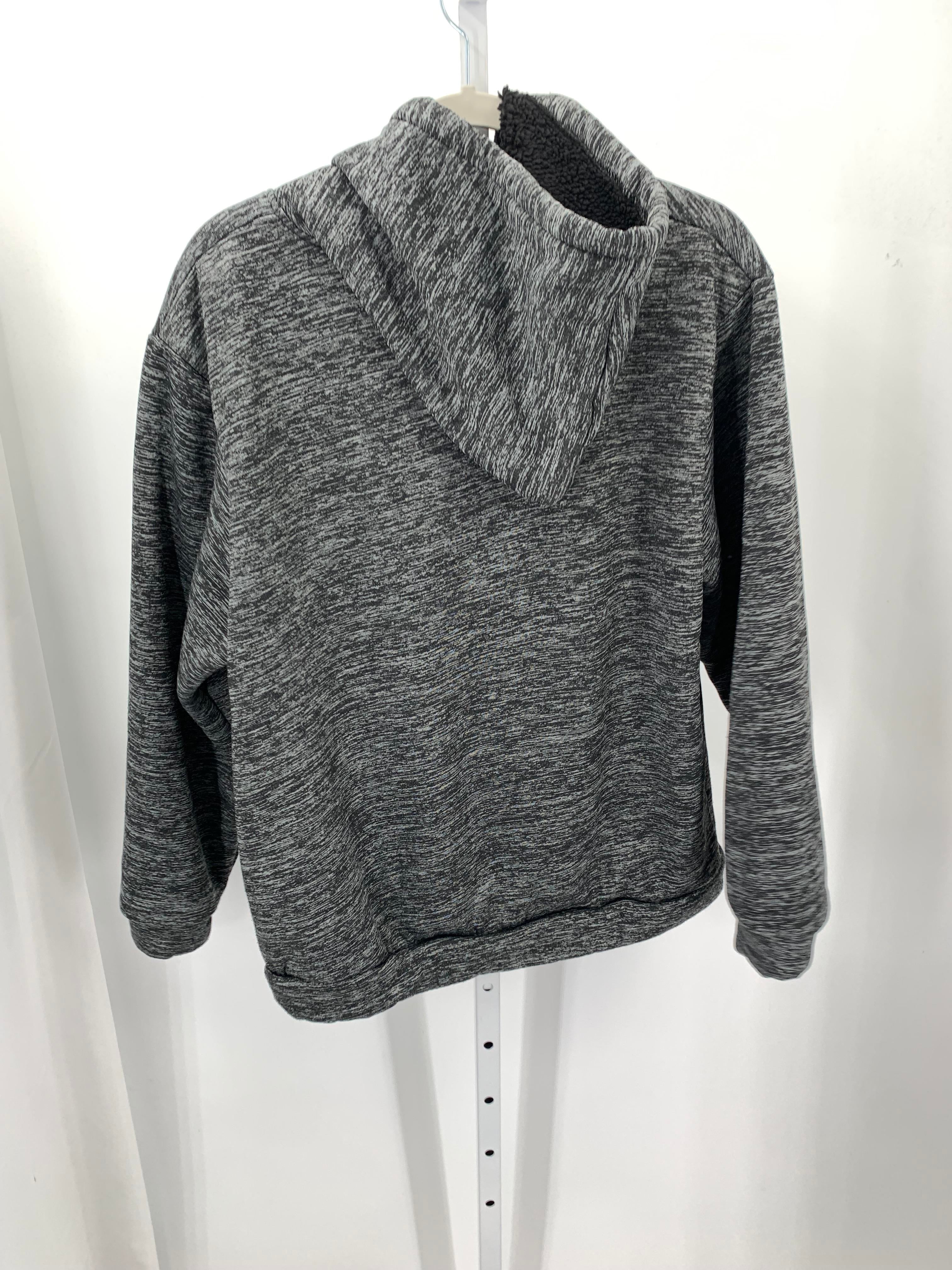 GREY FLEECE LINED.