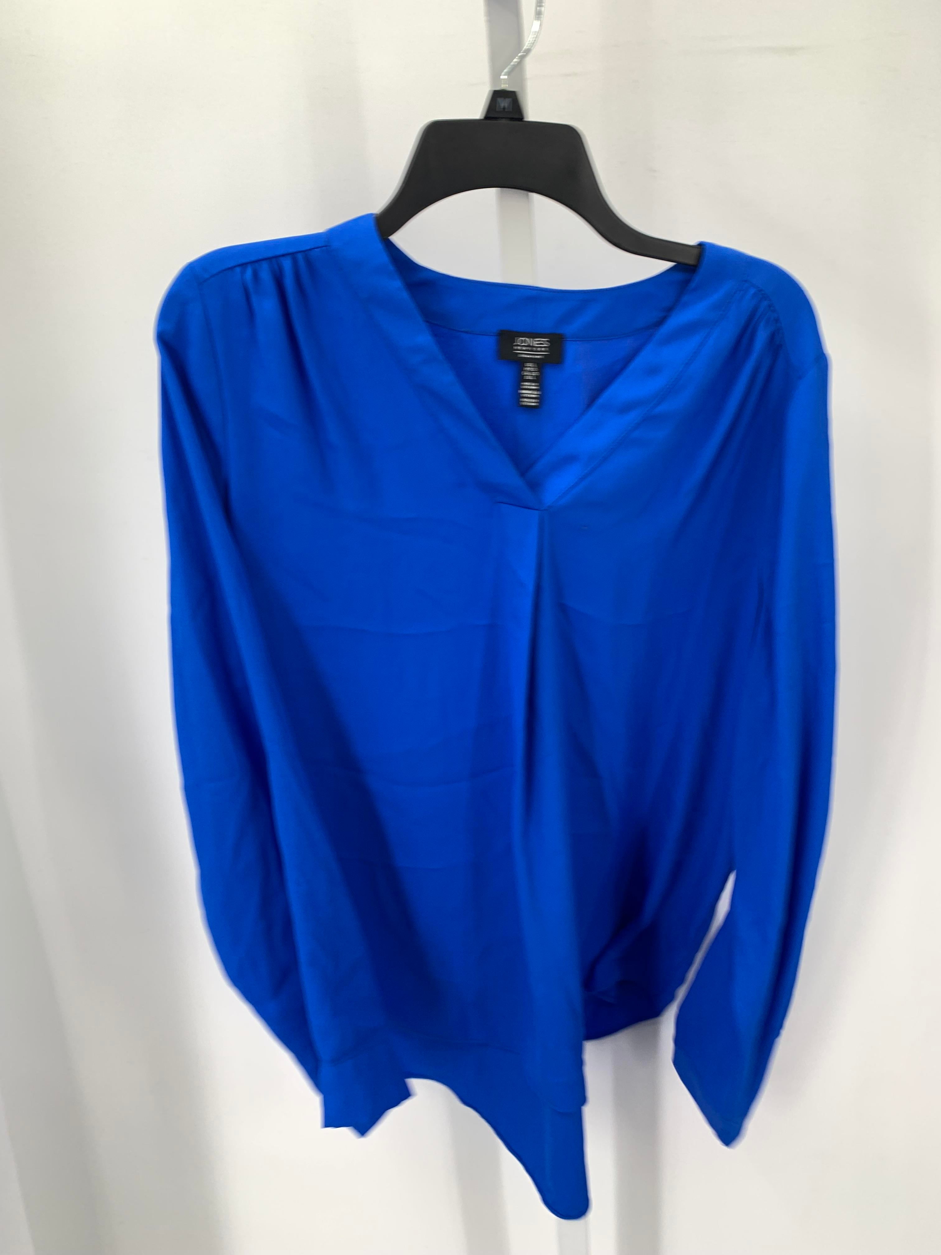 Jones New York Size Large Misses Long Sleeve Shirt