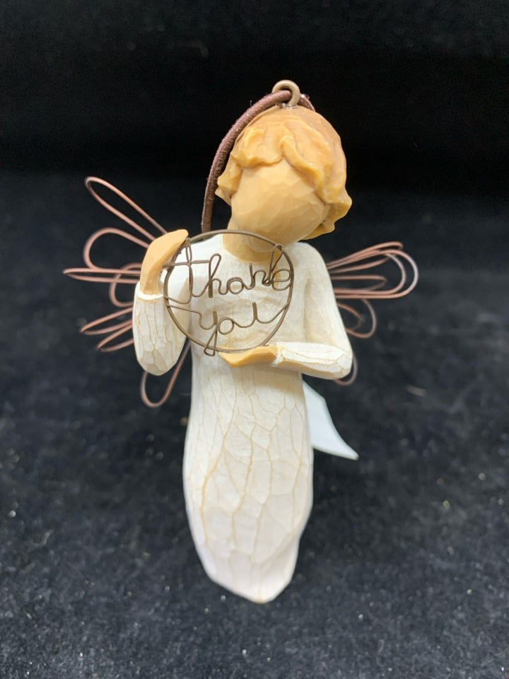 WILLOW TREE "THANK YOU" ORNAMENT.
