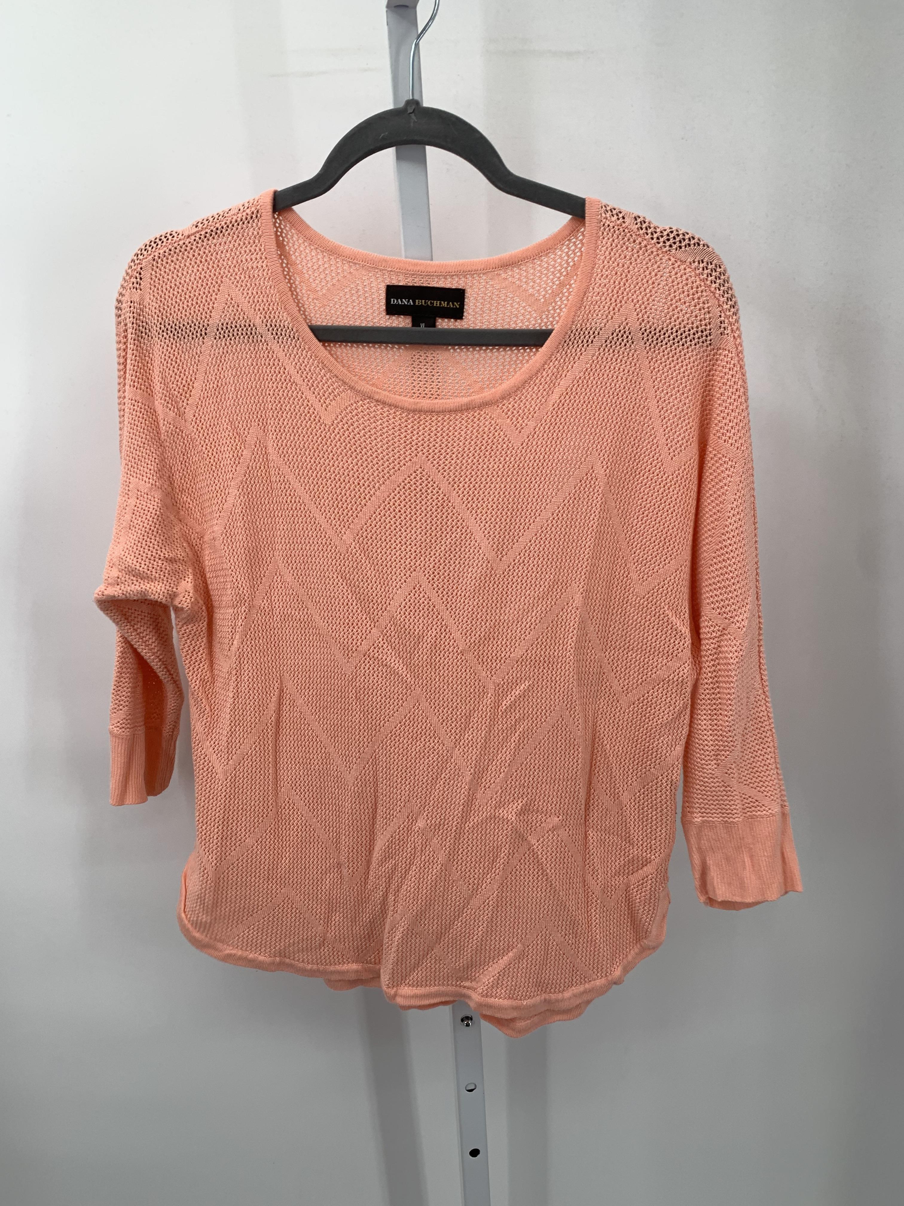 Dana Buchman Size Extra Large Misses 3/4 Sleeve Sweater