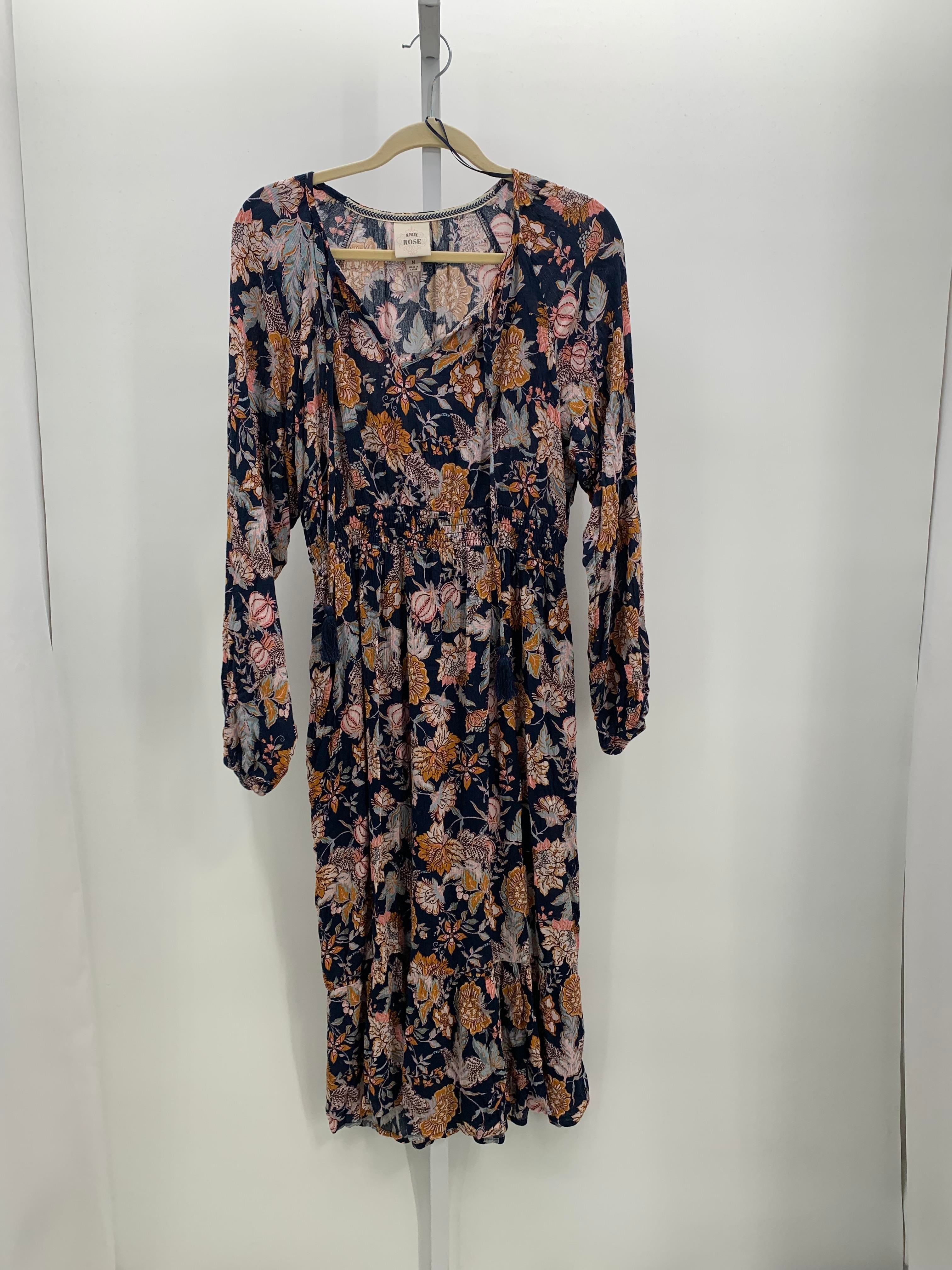 Knox Rose Size Medium Misses Long Sleeve Dress