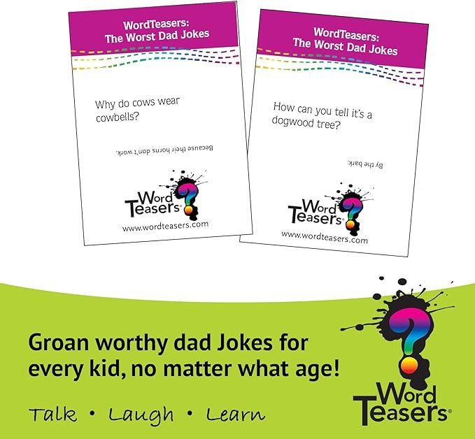Word Teasers The Worst Dad Jokes