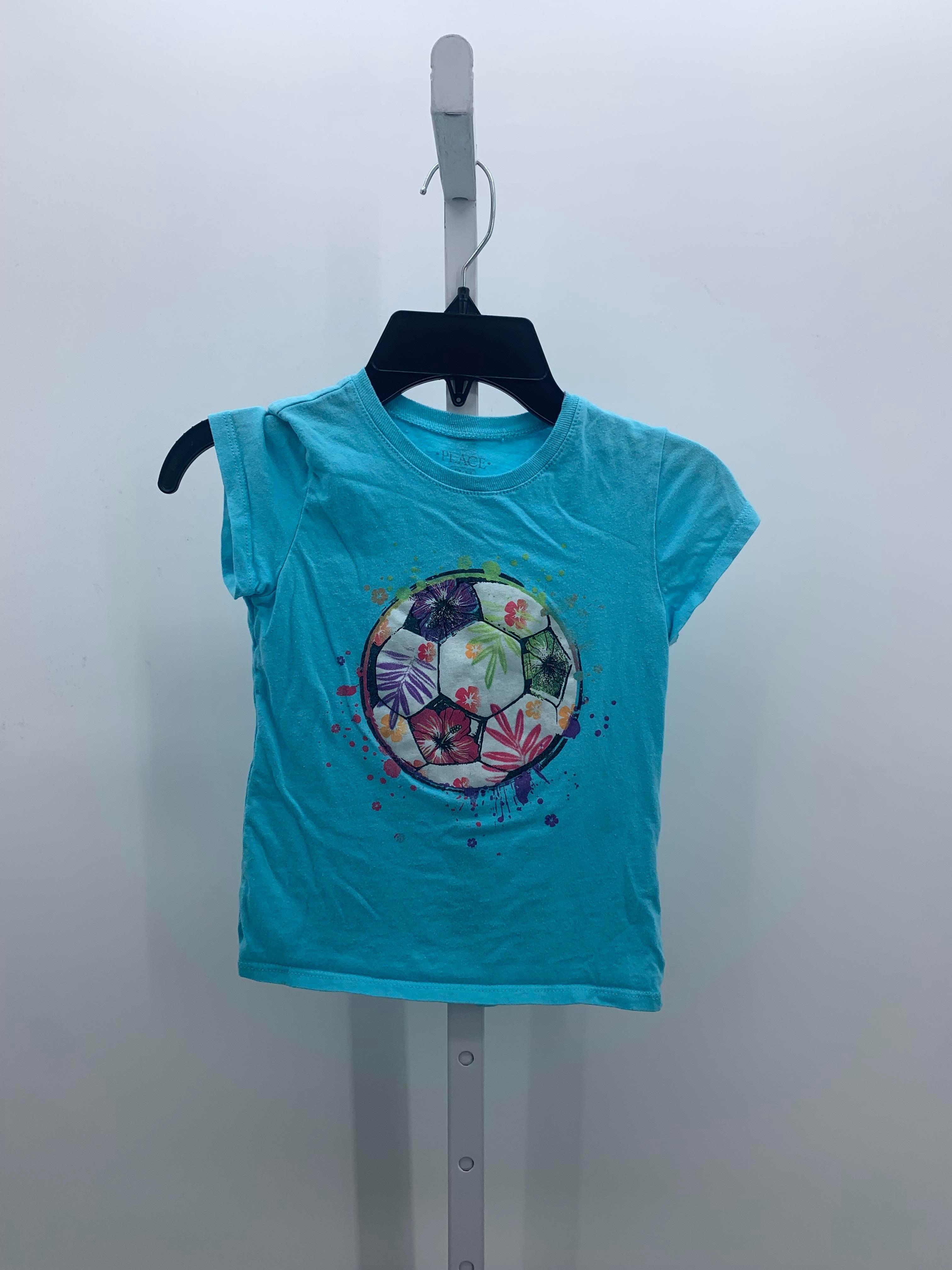 Children's Place Size 5-6 Girls Short Sleeve Shirt