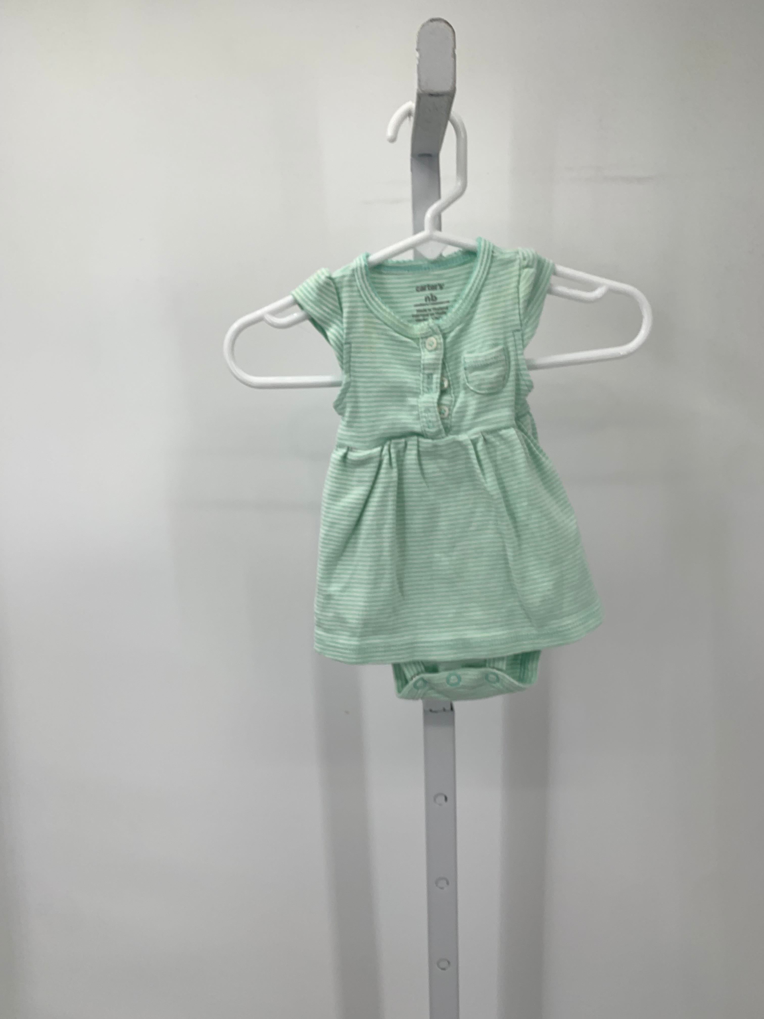 Carters Size Newborn Girls Short Sleeve Dress