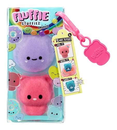 Fluffie Stuffiez Round Candy and Gummy Bear Minis Collectible  Surprise Reveal S
