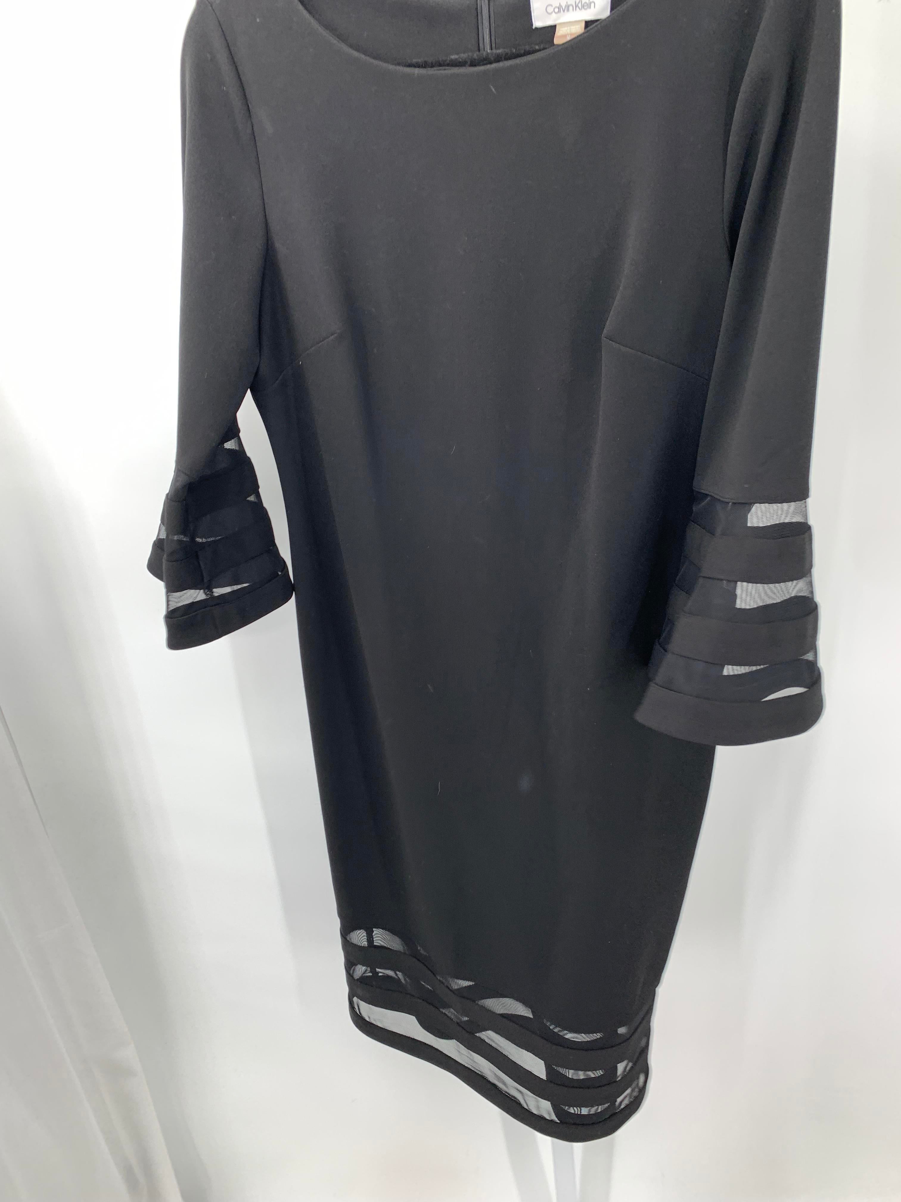 Calvin Klein Size 12 Misses 3/4 Sleeve Dress