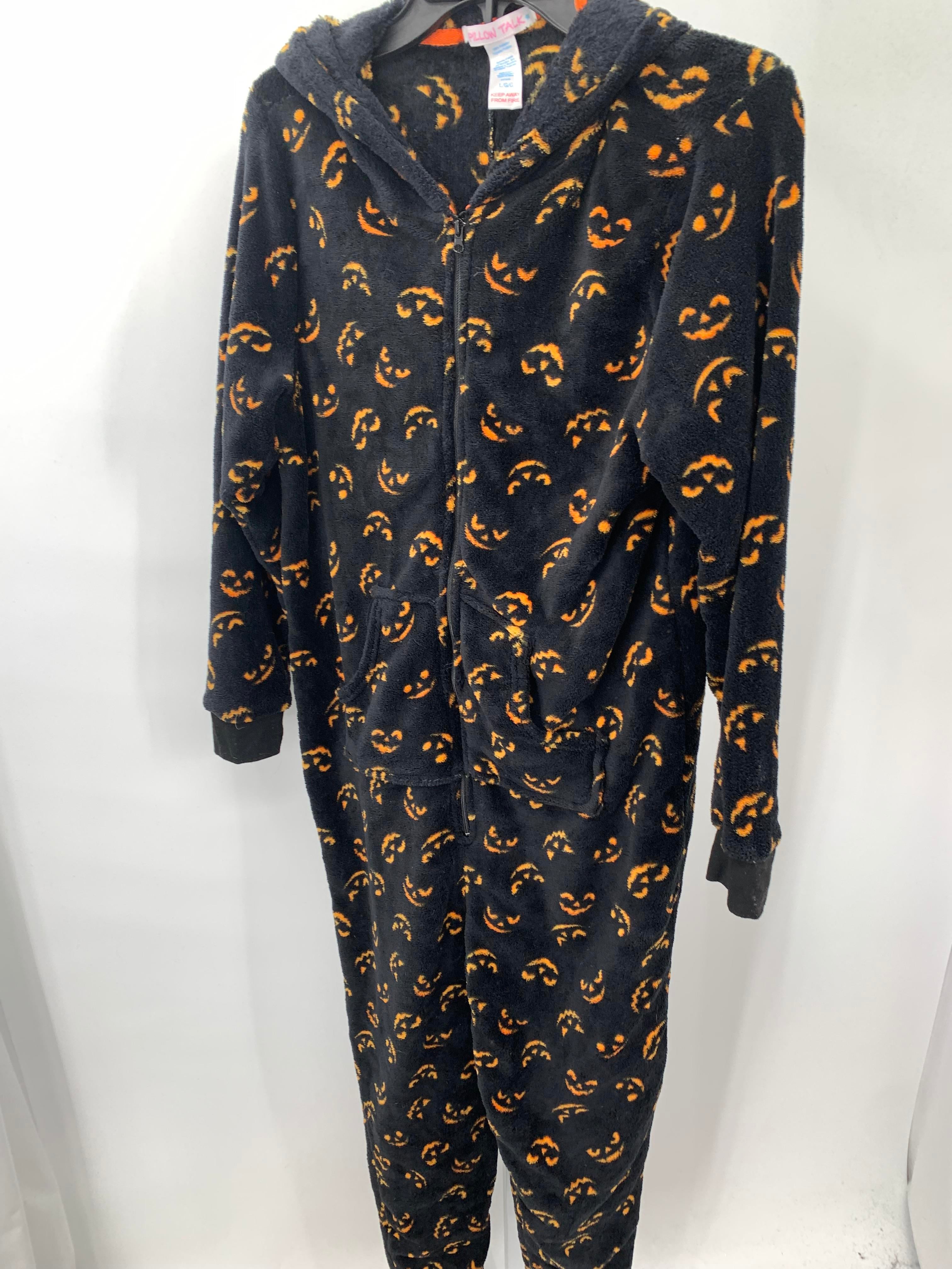 FLEECE SLEEPER JACK-O-LANTERNS.