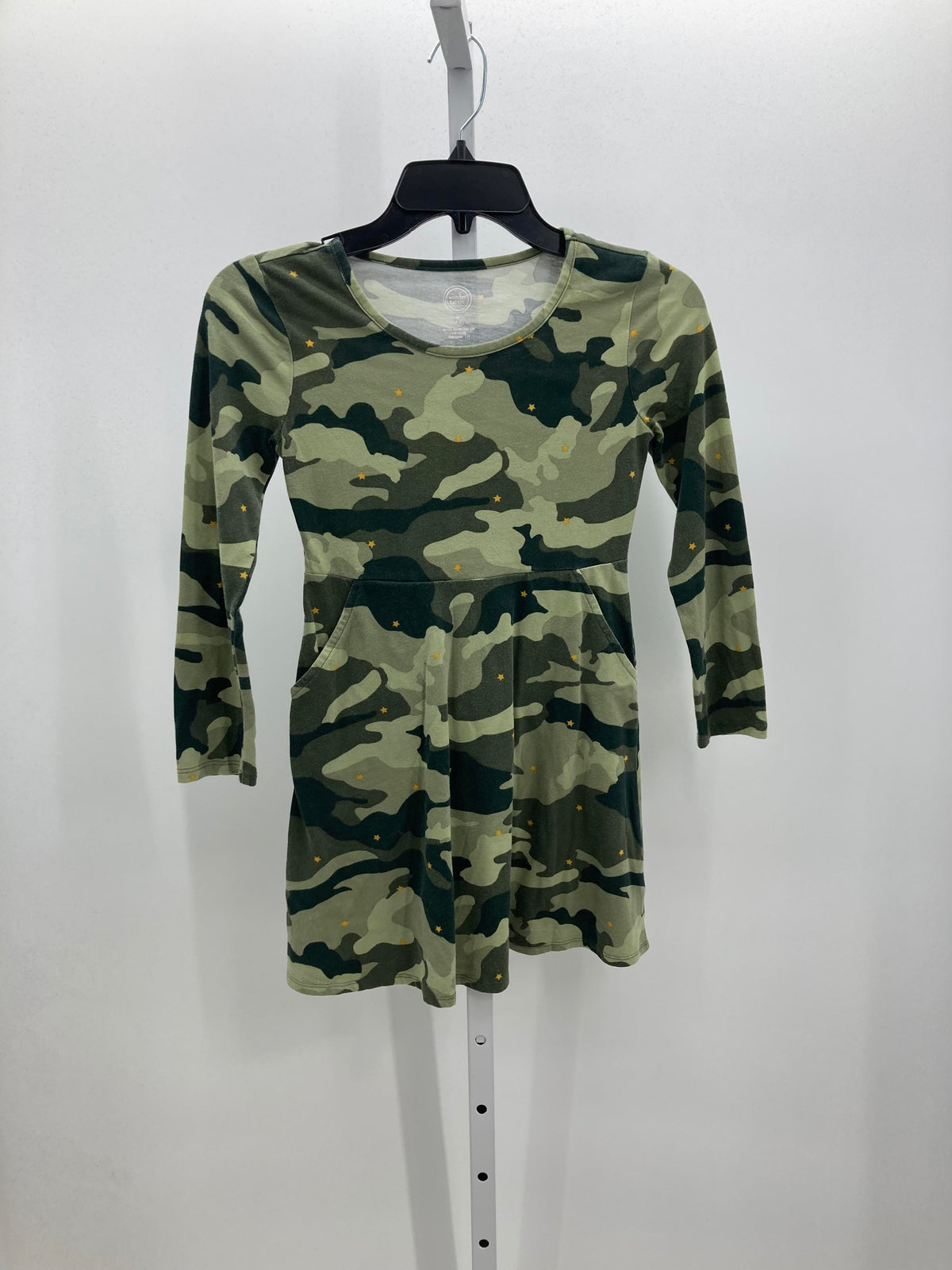 Wonder Nation Size 7-8 Girls Long Sleeve Dress