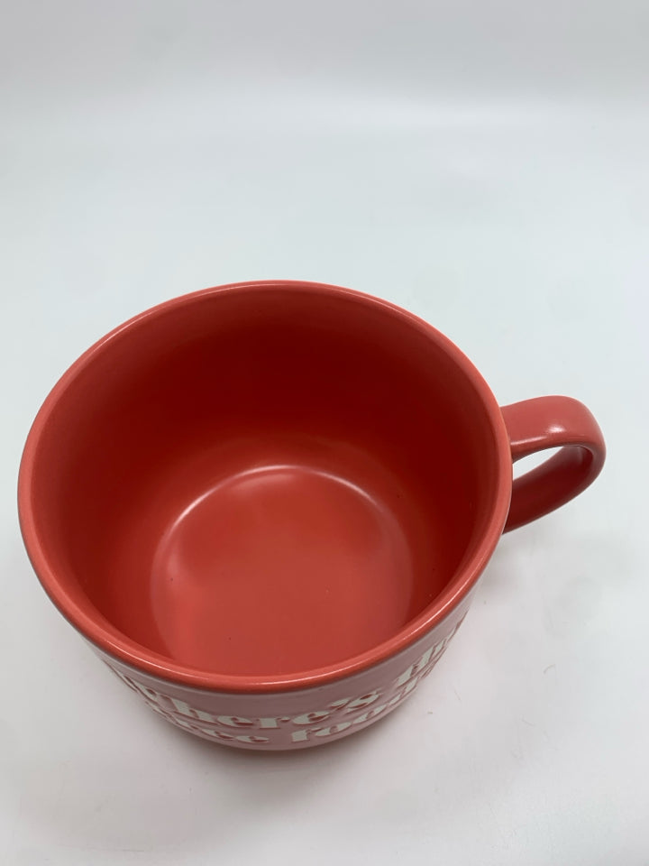 WHERES THE FOOD PINK LARGE MUG.