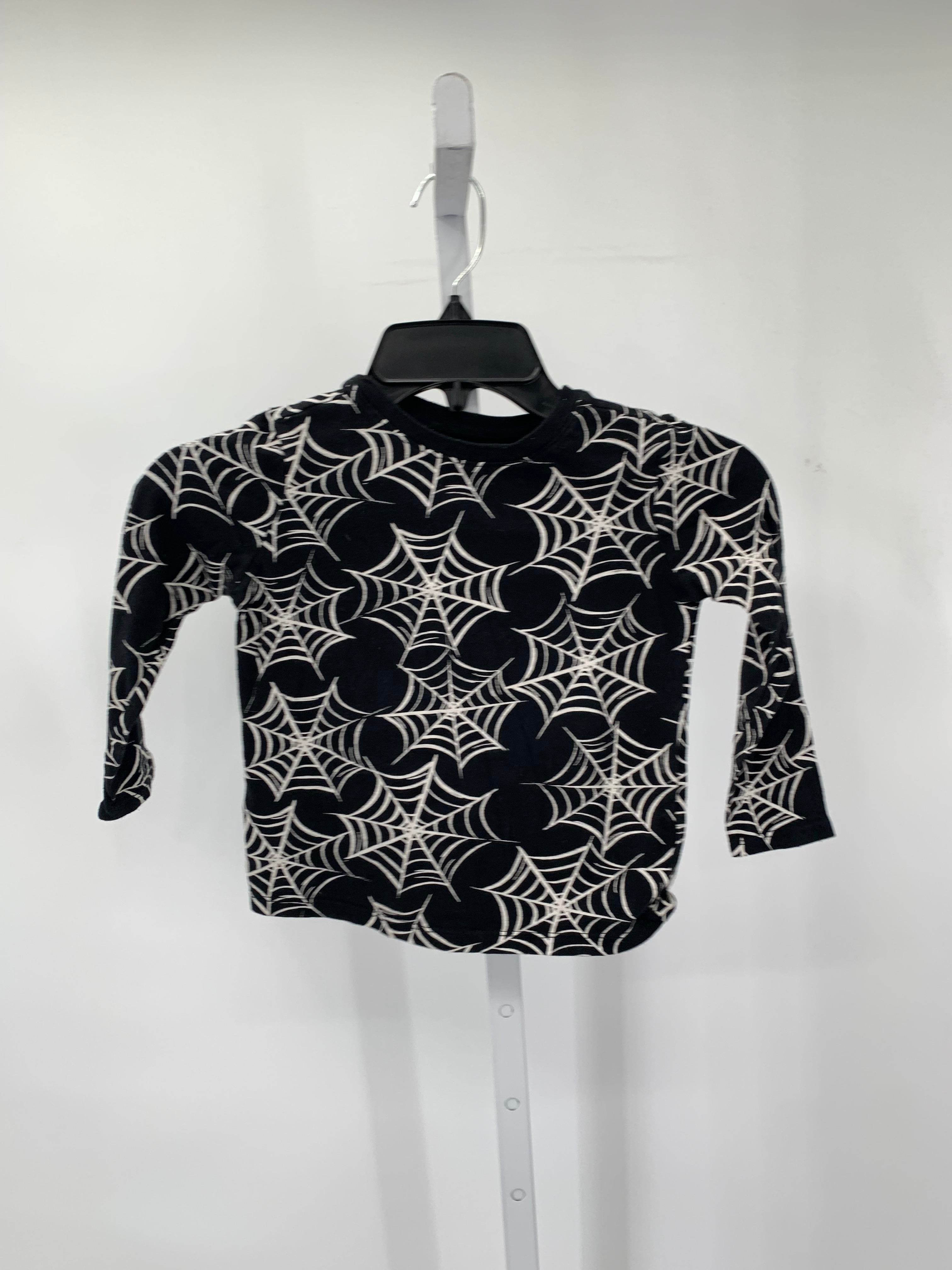 LONG SLV SHIRT SPIDER WEB