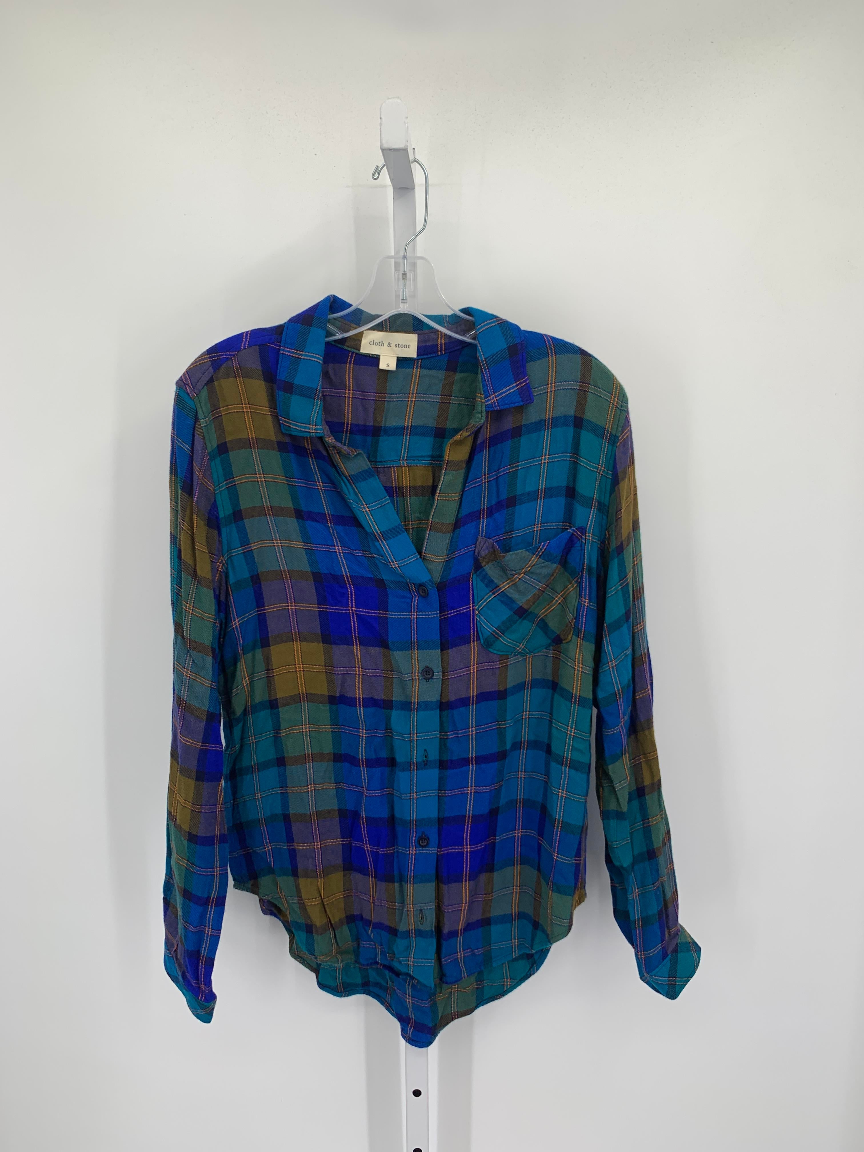 Cloth & Stone Size Small Misses Long Sleeve Shirt