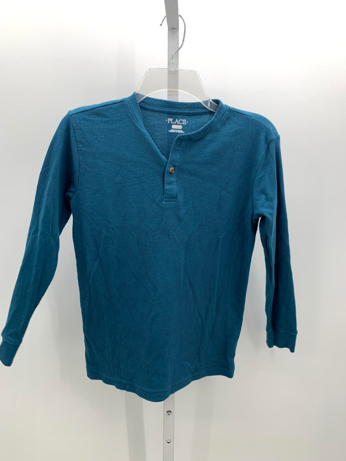 WAFFLE KNIT HENLEY