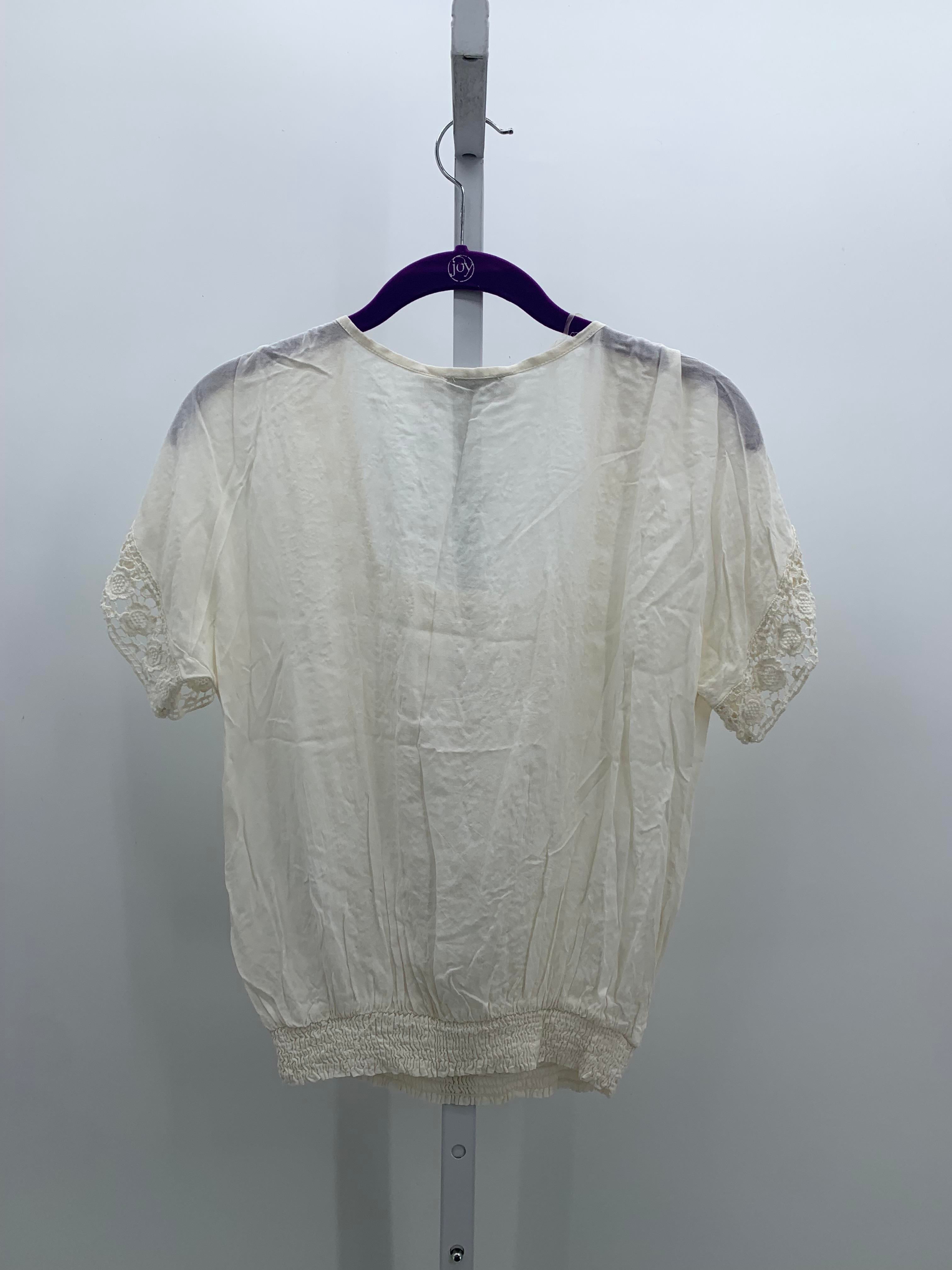 Solitare Size Small Misses Short Sleeve Shirt