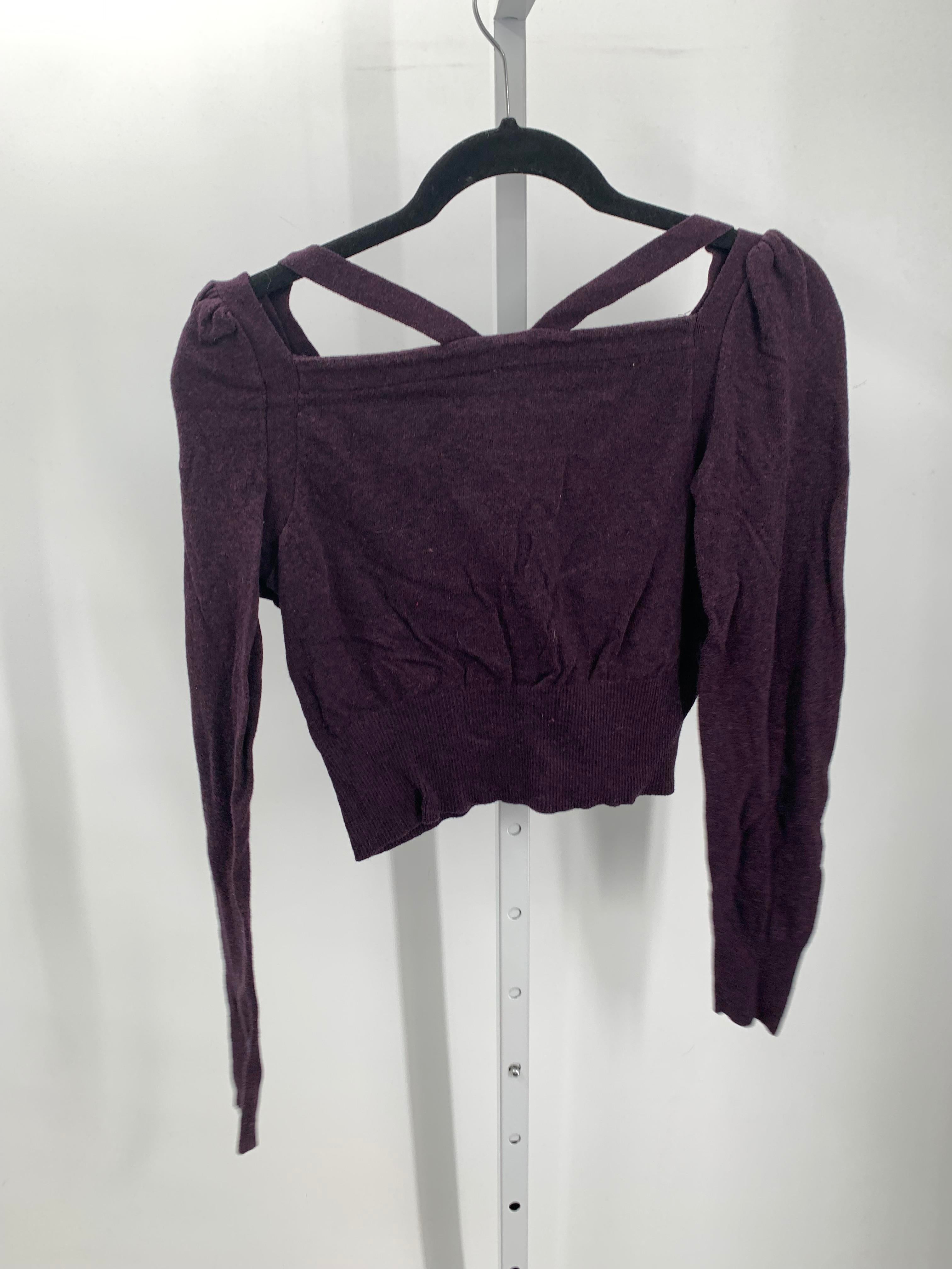 Moth Size Small Juniors Long Sleeve Sweater