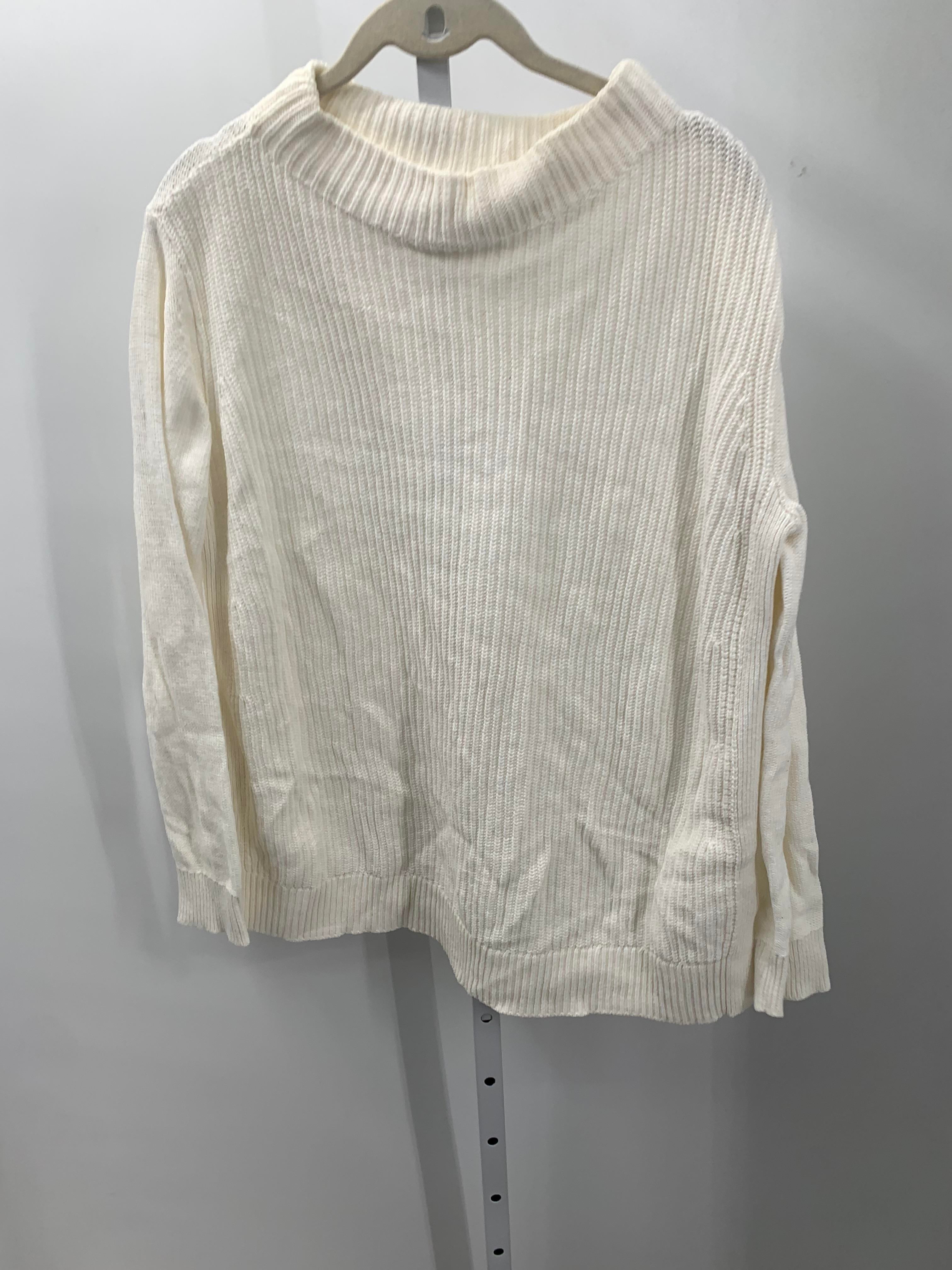 Loft Size Medium Misses Long Slv Sweater