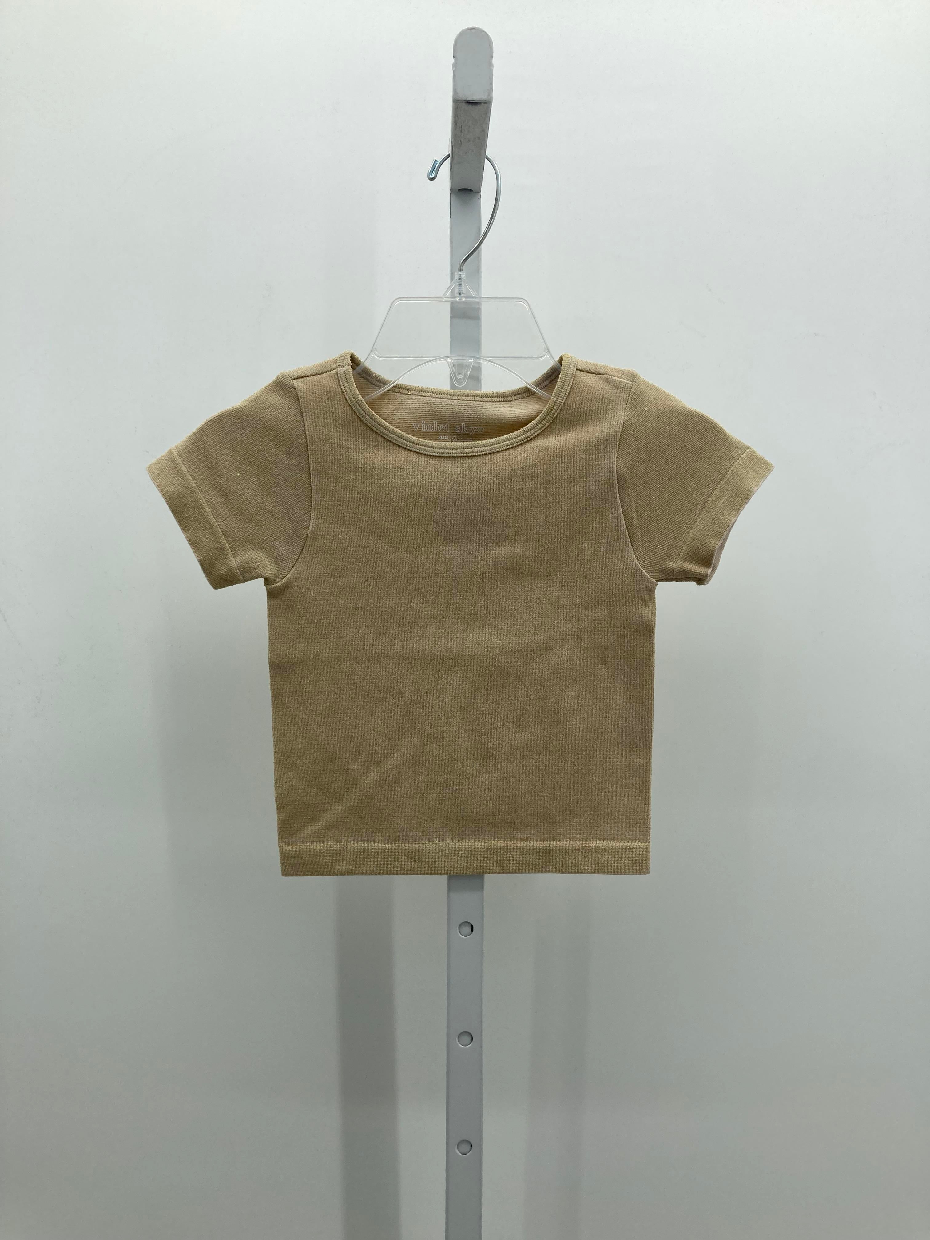 Size 7 Girls Short Sleeve Shirt