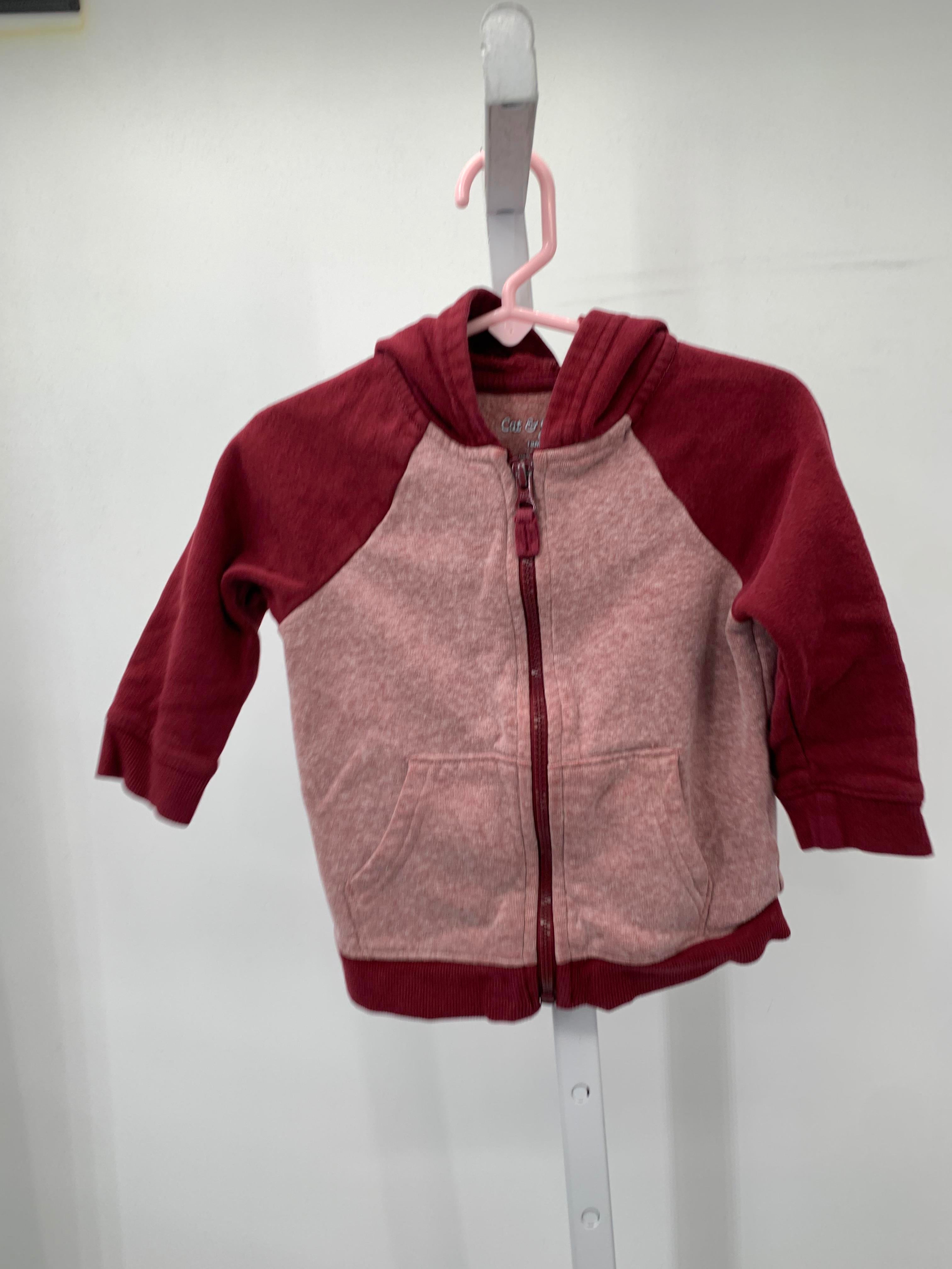 Cat & Jack Size 18 Months Girls Sweat Jacket