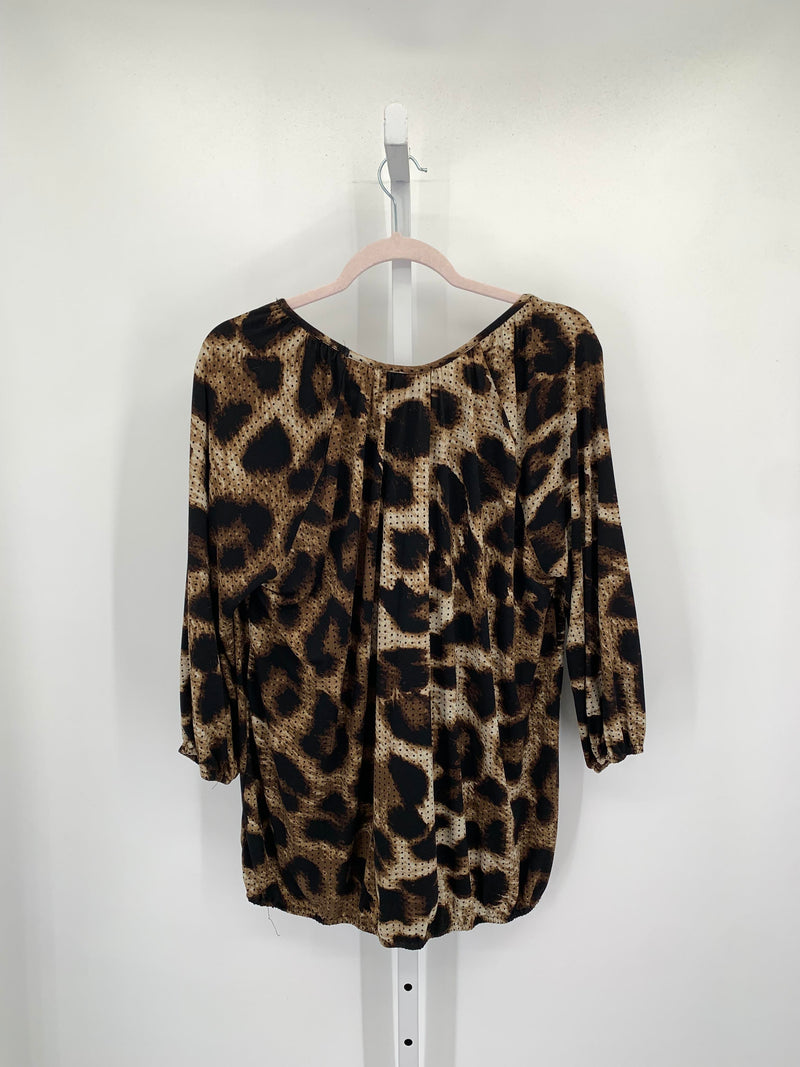 Premise Size 1X Womens 3/4 Sleeve Shirt