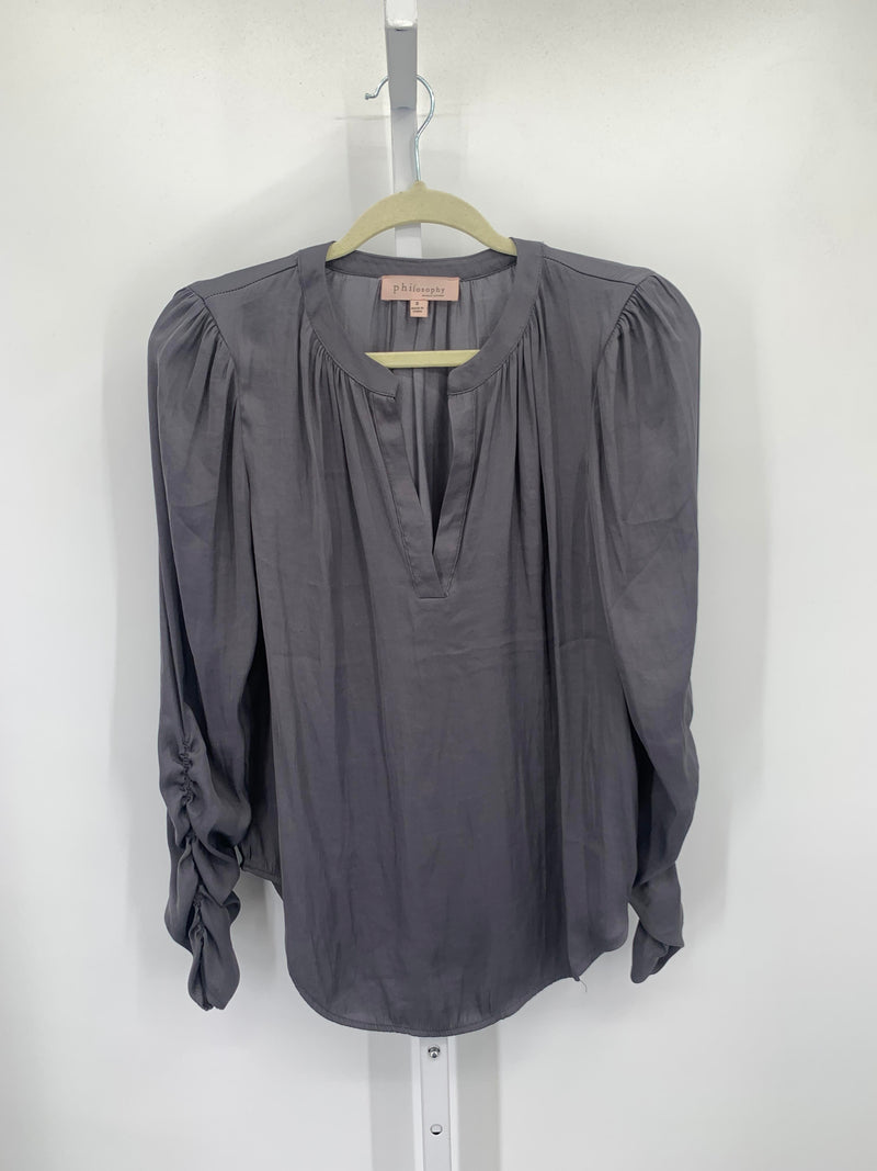 philosophy Size Small Misses Long Sleeve Shirt